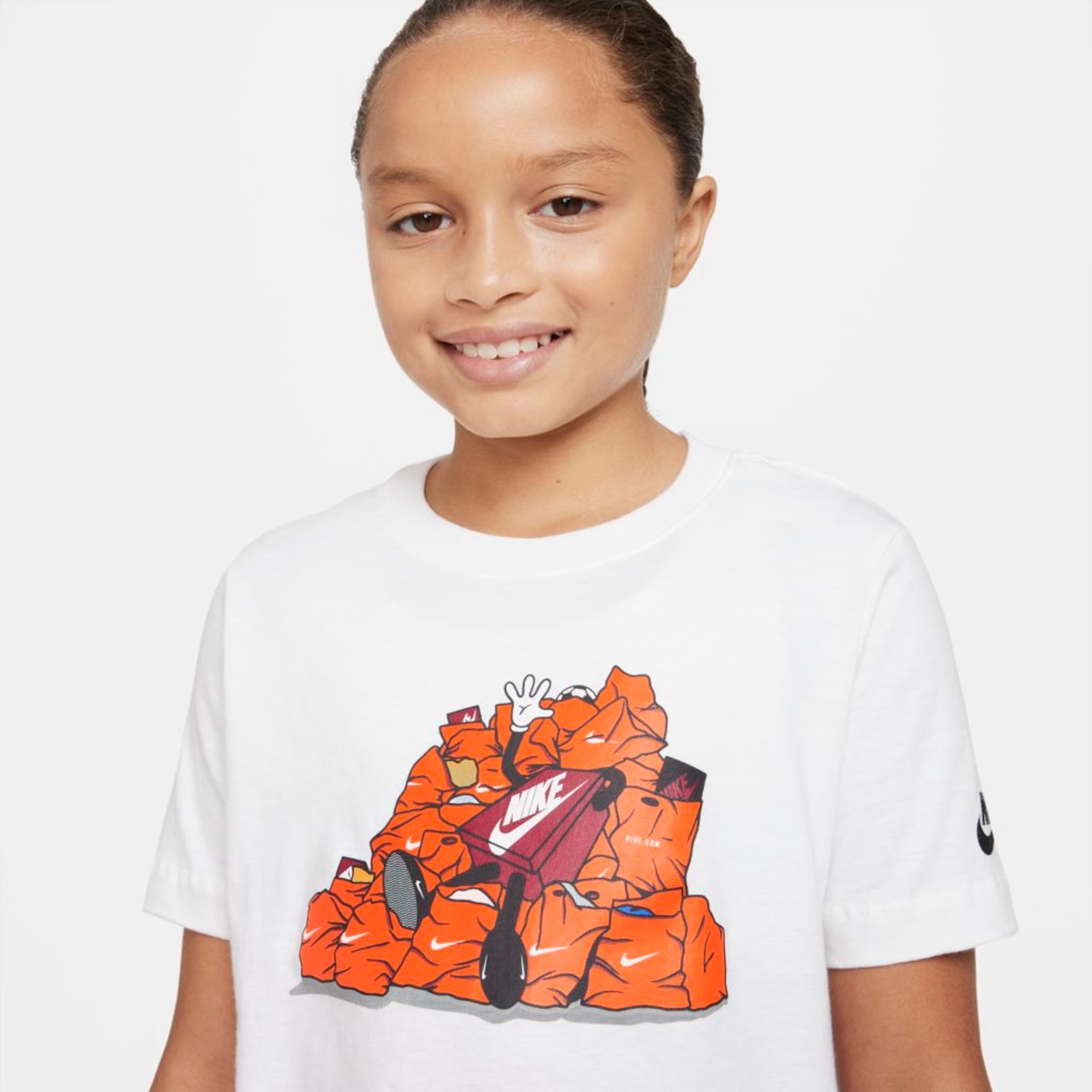 Camiseta Nike Sportswear Infantil - Foto 3