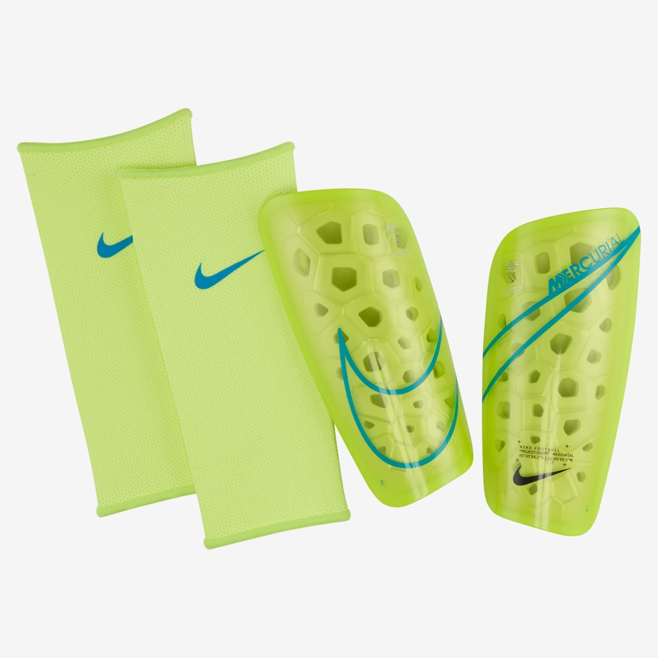 Caneleira Nike Mercurial Lite Unissex - Foto 1