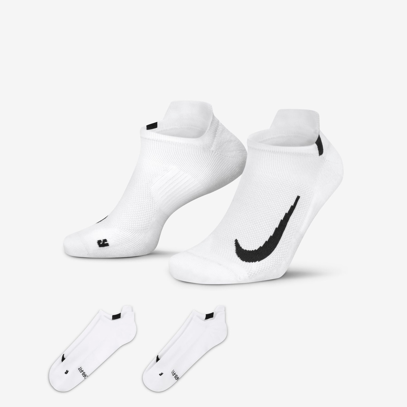 Meia Nike Multiplier (2 Pares) Unissex