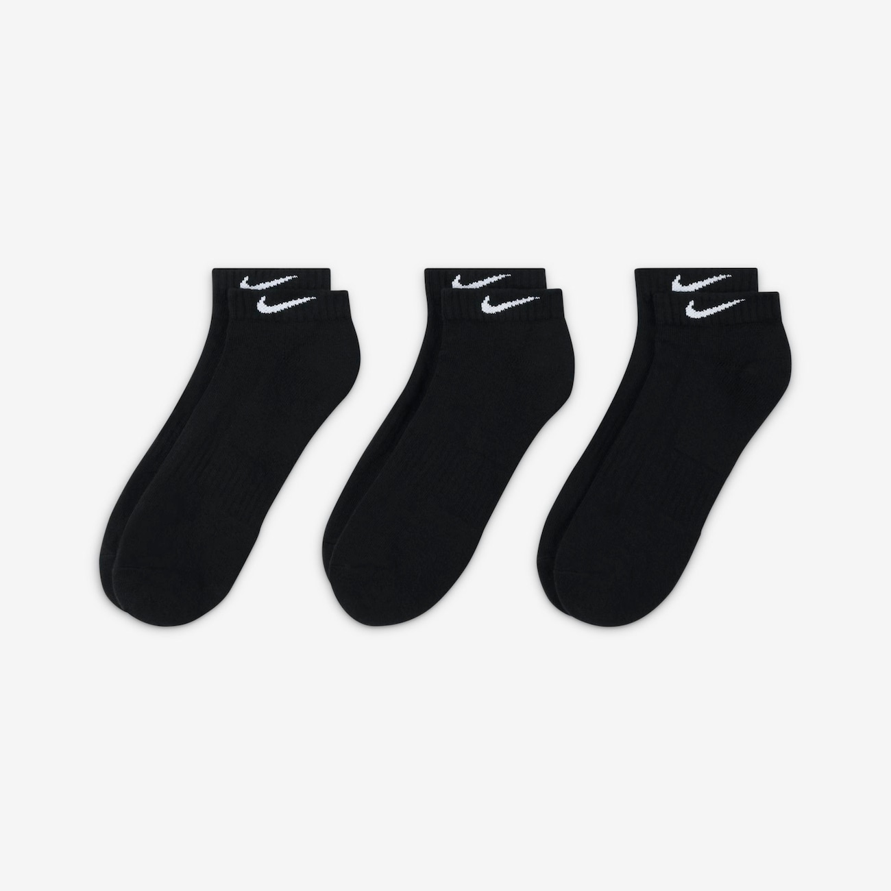 Meia Nike Everyday Cushioned (3 Pares) Unissex - Foto 2