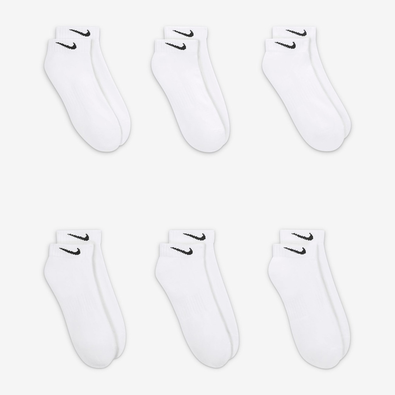 Meia Nike Everyday Cushioned (6 pares) Unissex - Foto 3