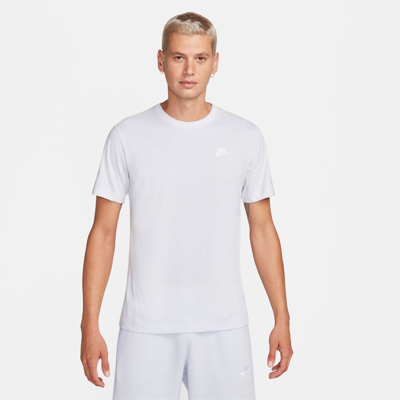 Nike Sportswear Club T-shirt voor heren - Grijs