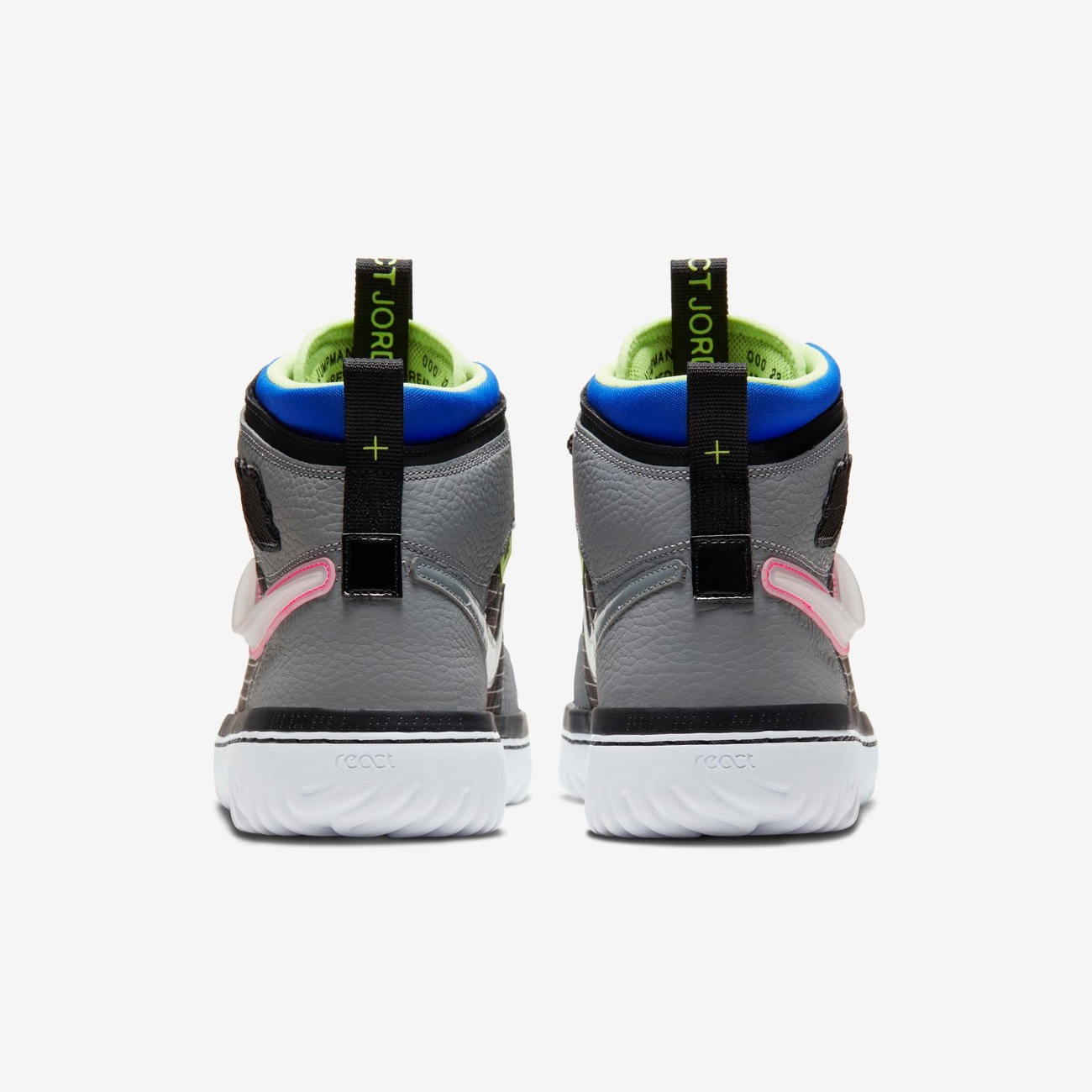 Oferta de Tênis Air Jordan 1 High React Unissex - Nike - Just Do It