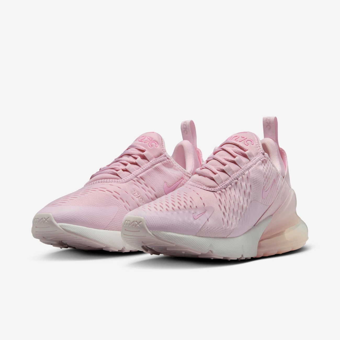 Feminino Nike TÃªnis Nike Air Max 270 Rosa Tênis Nike Air Max 270