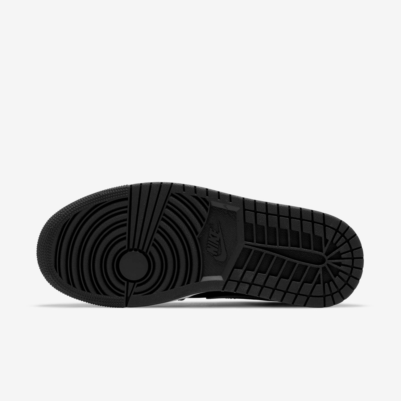 Air Jordan 1 Mid Black/White/Chile Red - Nike