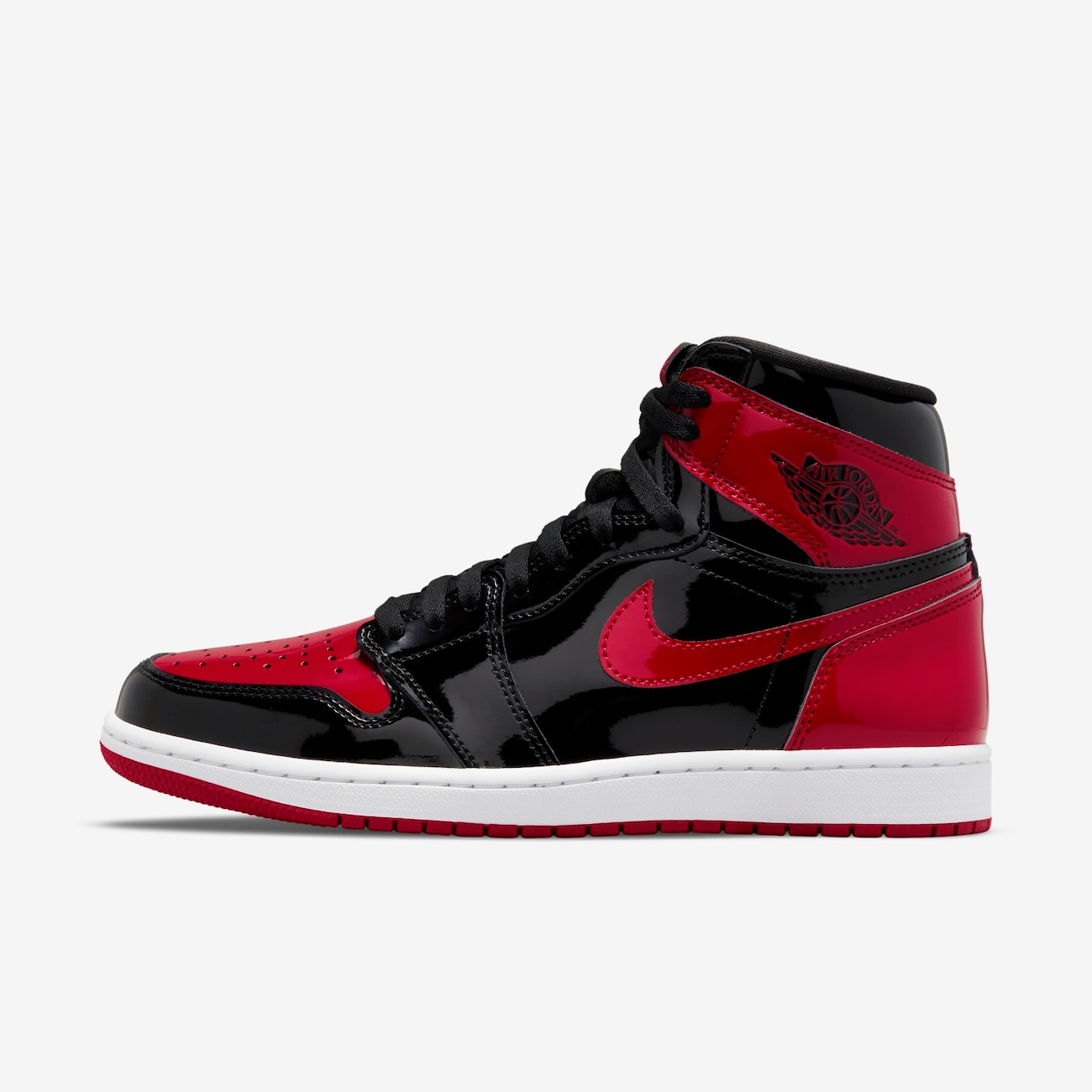NIKE Air Jordan1HighOG PatentBred艶消しブレッド Air Jordan 1 Patent Bred - Nike