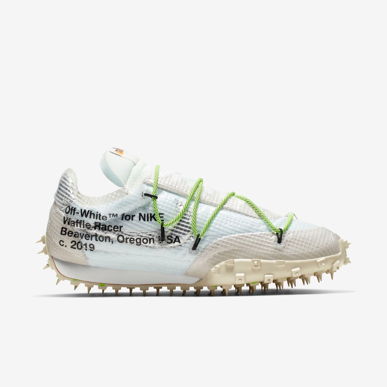 ★A74★OFFWHITE NIKE FQ0998-389 Nike x Off-White Waffle Racer Athlete in Progress - Nike
