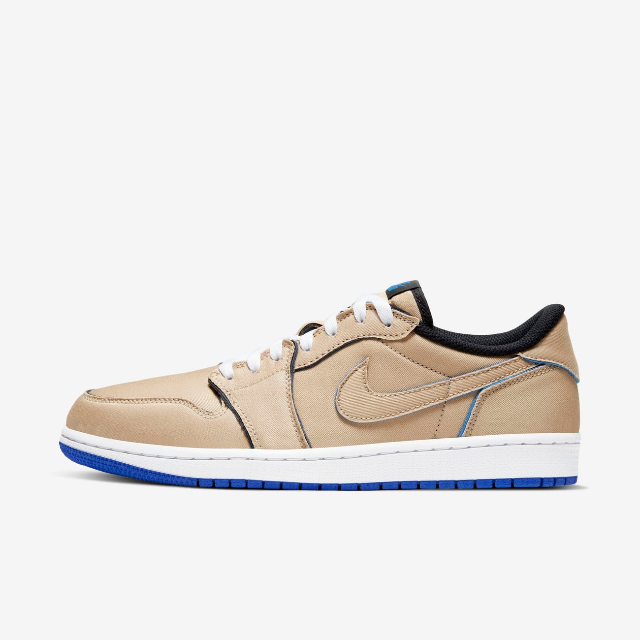 SB Air Jordan 1 Low Desert Ore/Royal Blue - Nike