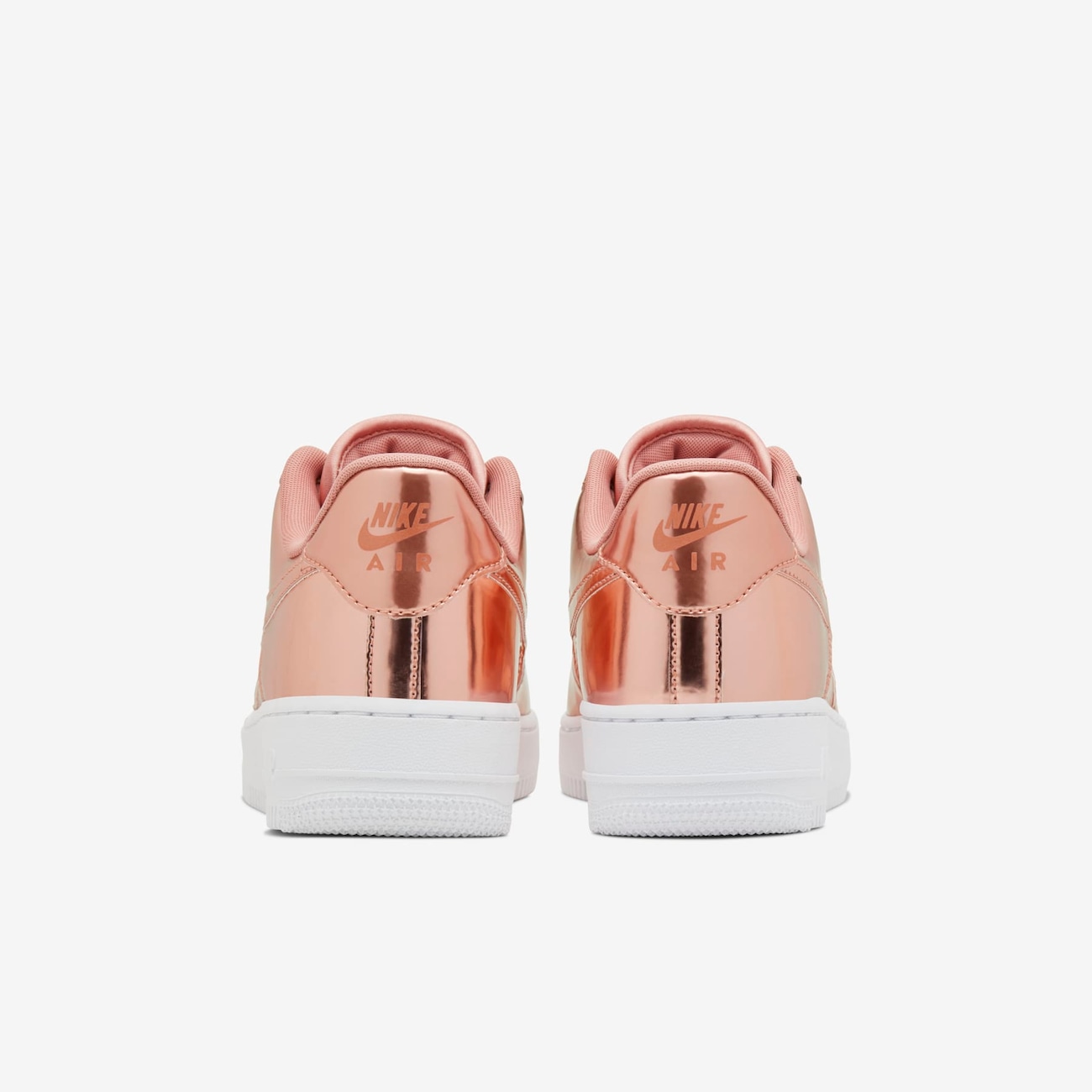 W AIR FORCE 1 SP MTLC RED BRONZE/ROSE GOLD-WHITE - Nike