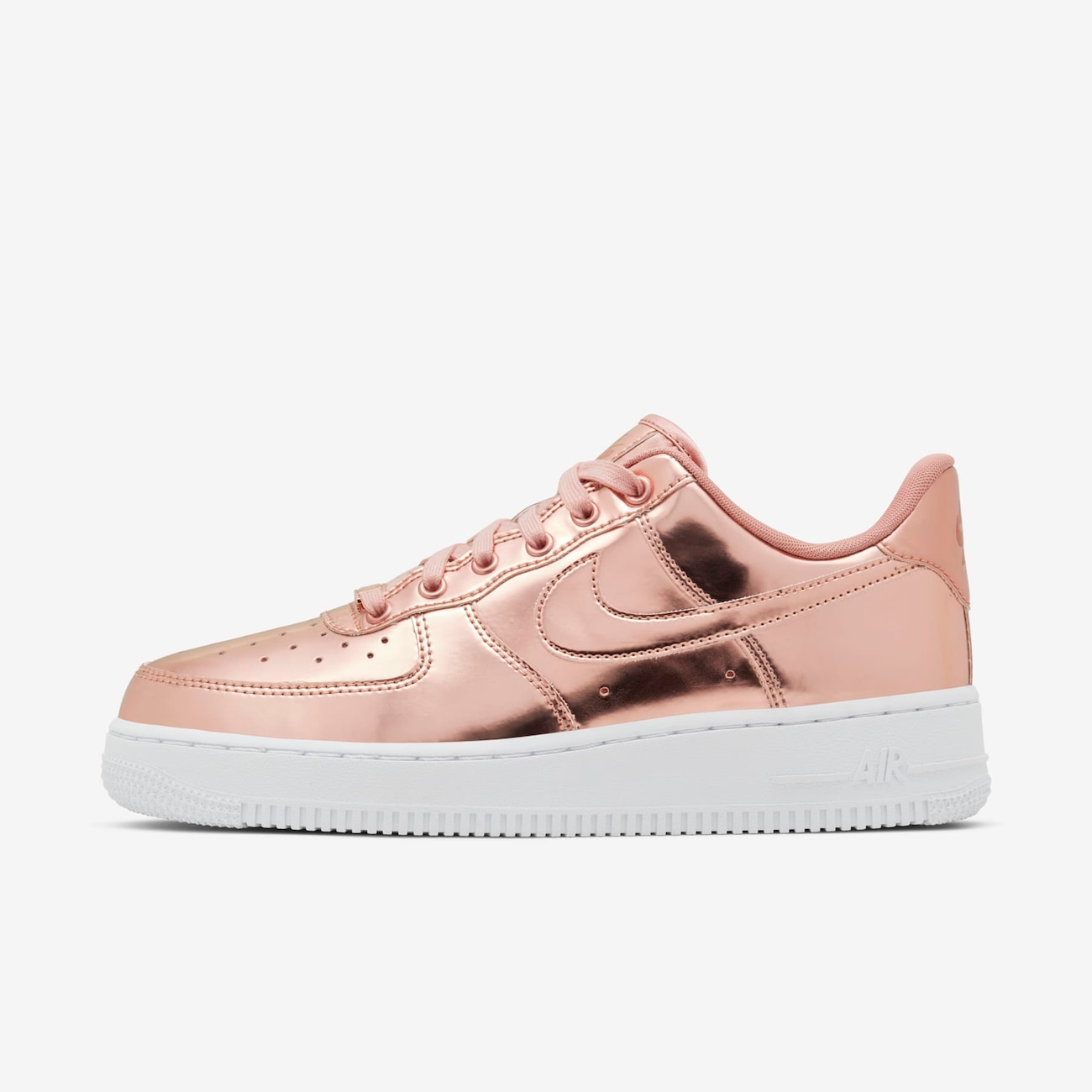9.5 ローズゴールド Air Force 1 llic Bronze W AIR FORCE 1 SP MTLC RED BRONZE/ROSE GOLD-WHITE - Nike