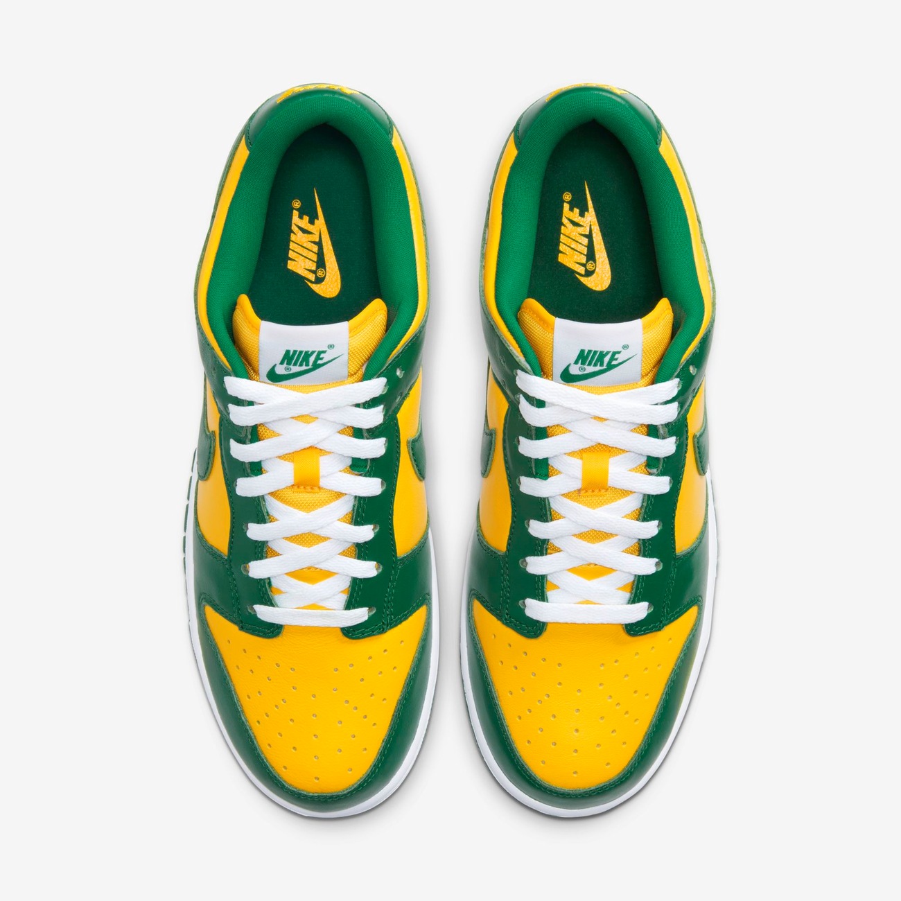 Dunk Low Pine Green and Varsity Maize - Nike