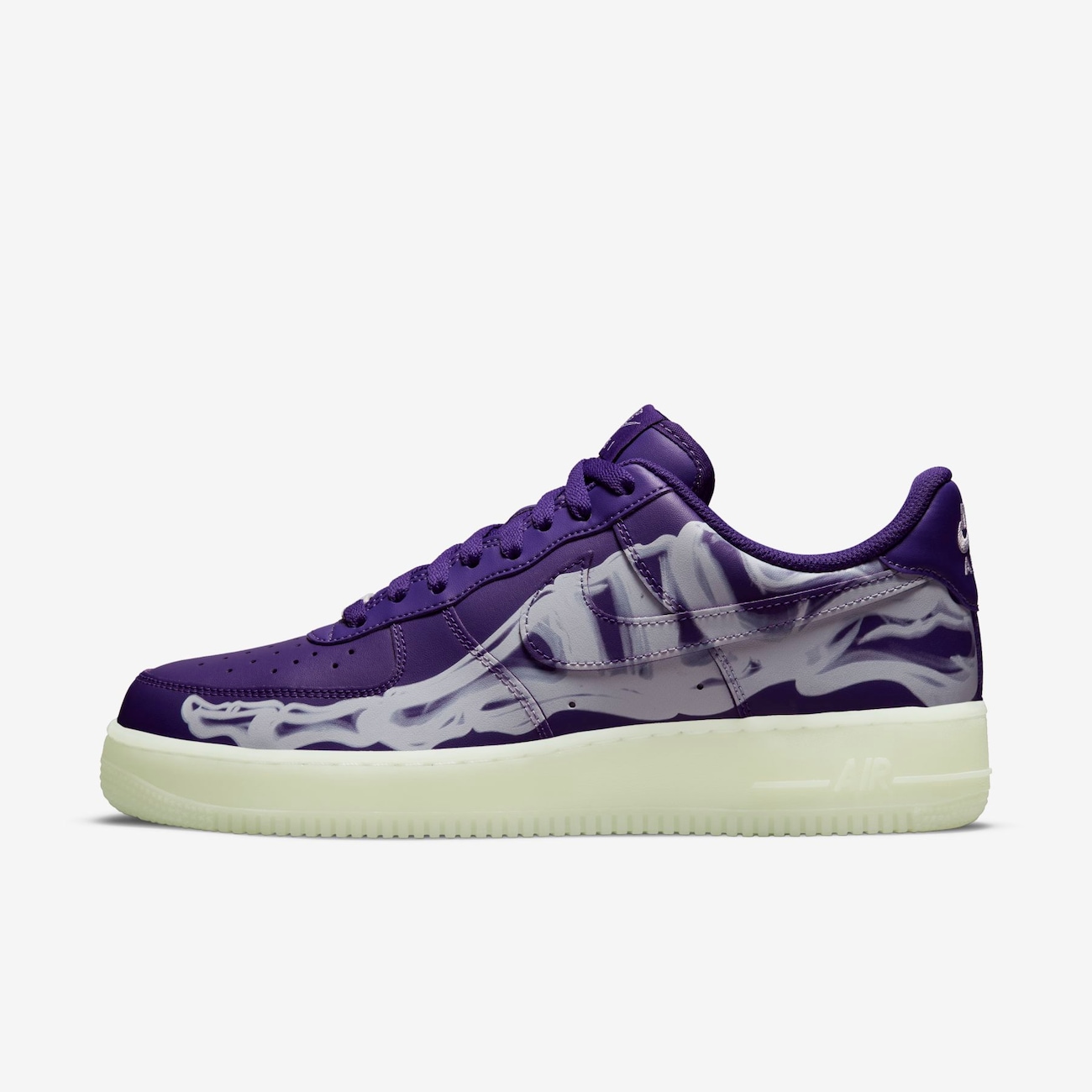 ナイキ エアフォース1 パープルスケルトン Air Force 1 Purple Skeleton - Nike