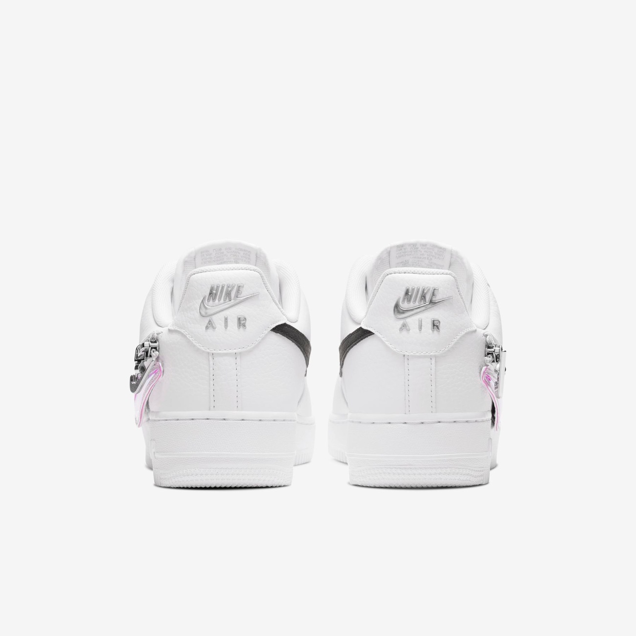 nike air force with zipper on the back