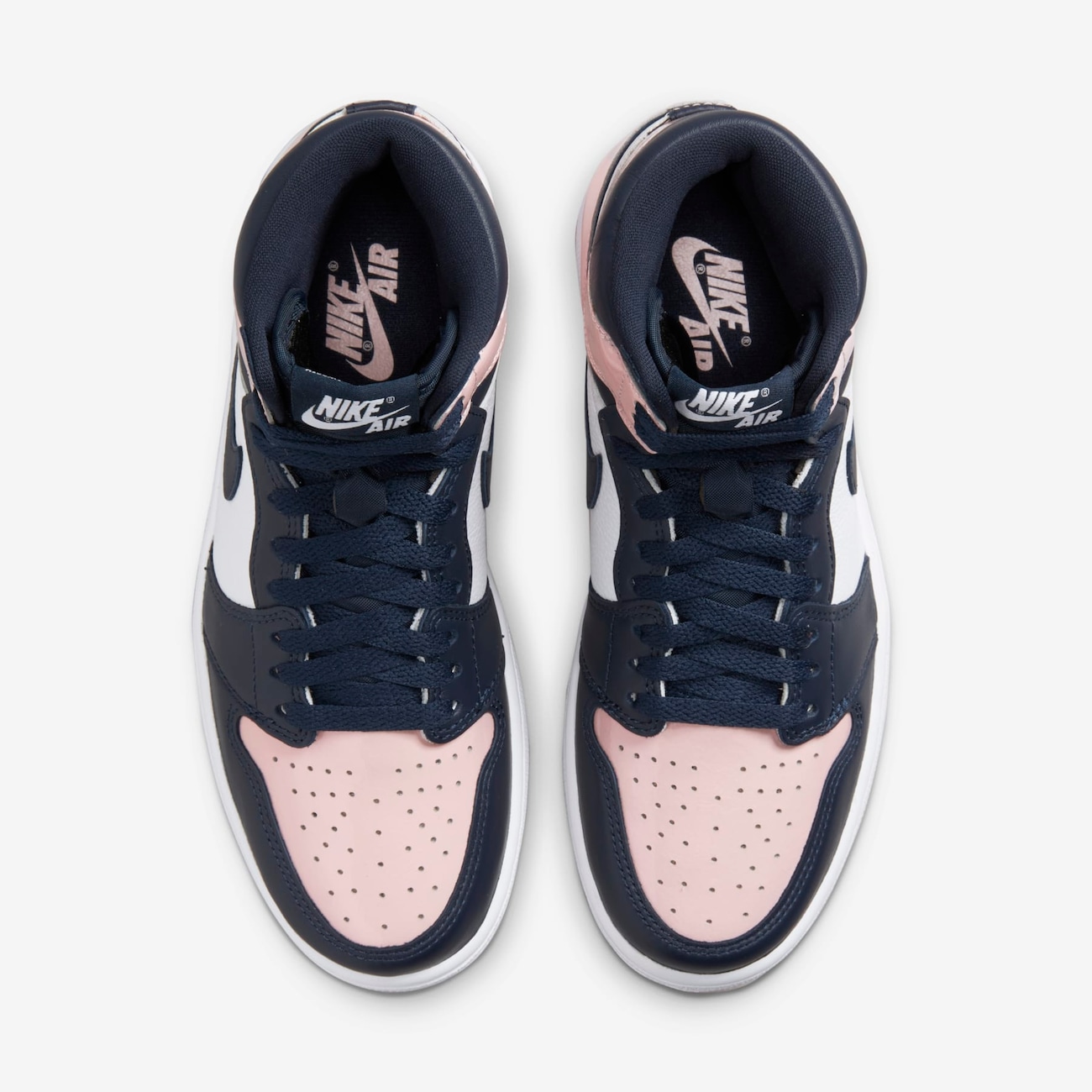 NIKE ナイキ AIR JORDAN1ジョーダン1 アトモスフィア ピンク JORDAN BRAND AIR JORDAN 1 MID (GS) PINK FOAM /WHITE-FIRE RED