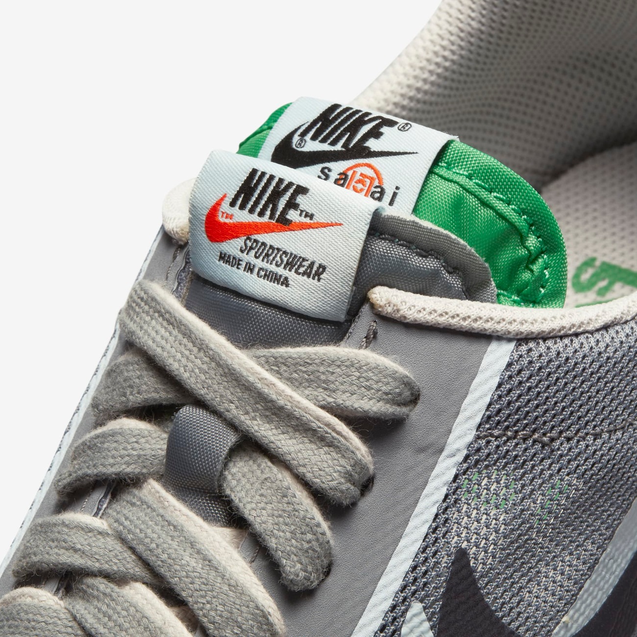 Tênis LDWaffle x sacai x CLOT Cool Grey - Sneakers Nike