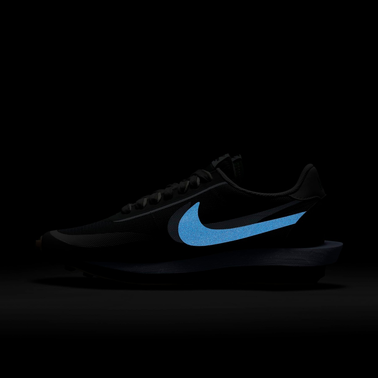 NIKE × SACAI × CLOT LD WAFFLE ワッフル 24cm Tênis LDWaffle x sacai x CLOT Cool Grey - Sneakers Nike