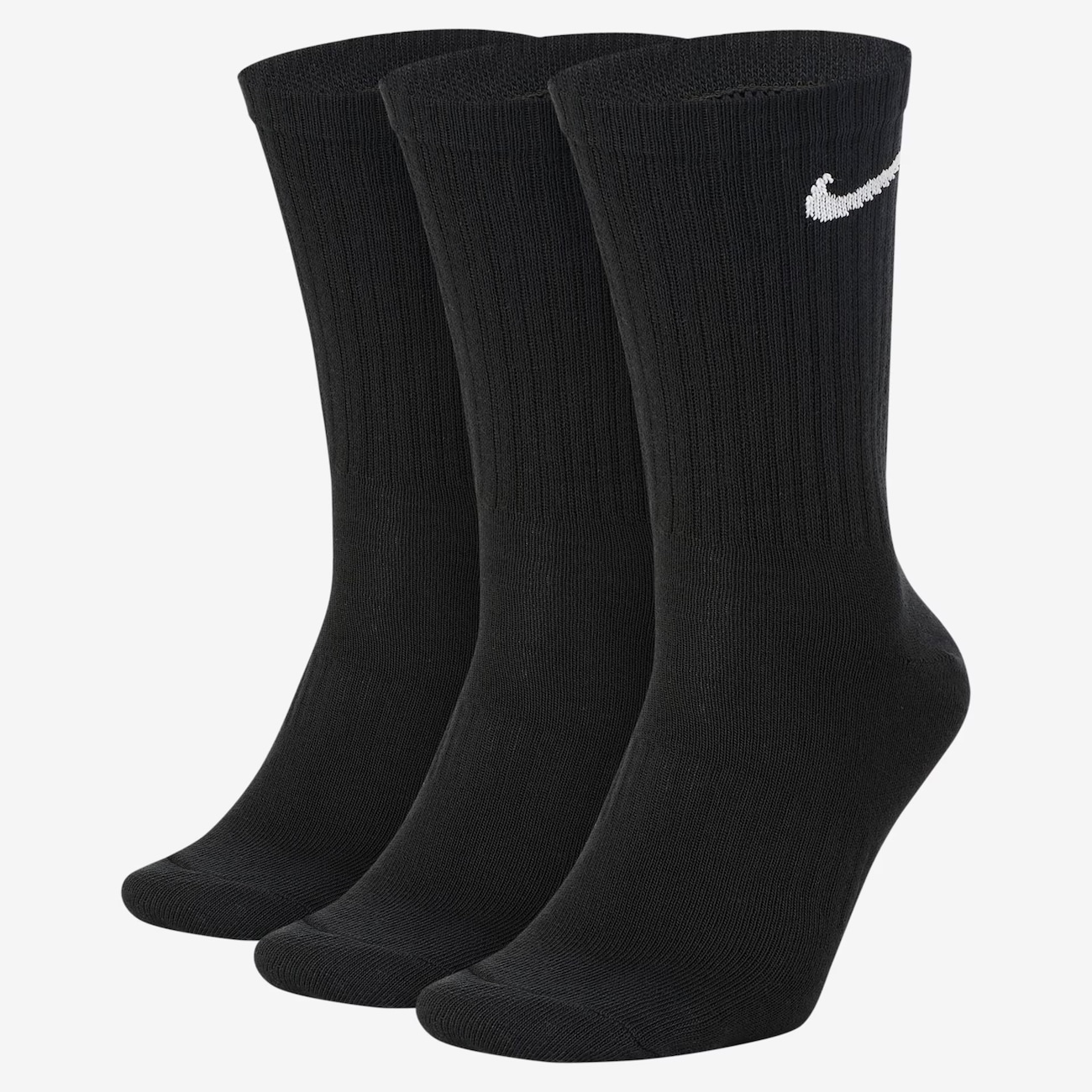 Meia Nike Everyday Lightweight Training Crew (3 Pares) Masculina