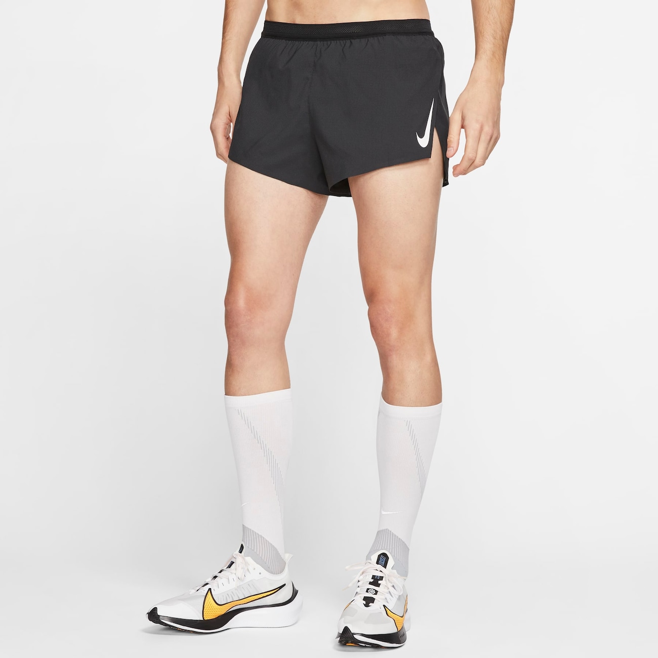 Nike AeroSwift Pantalón corto de competición de 5 cm con malla interior - Hombre - Negro