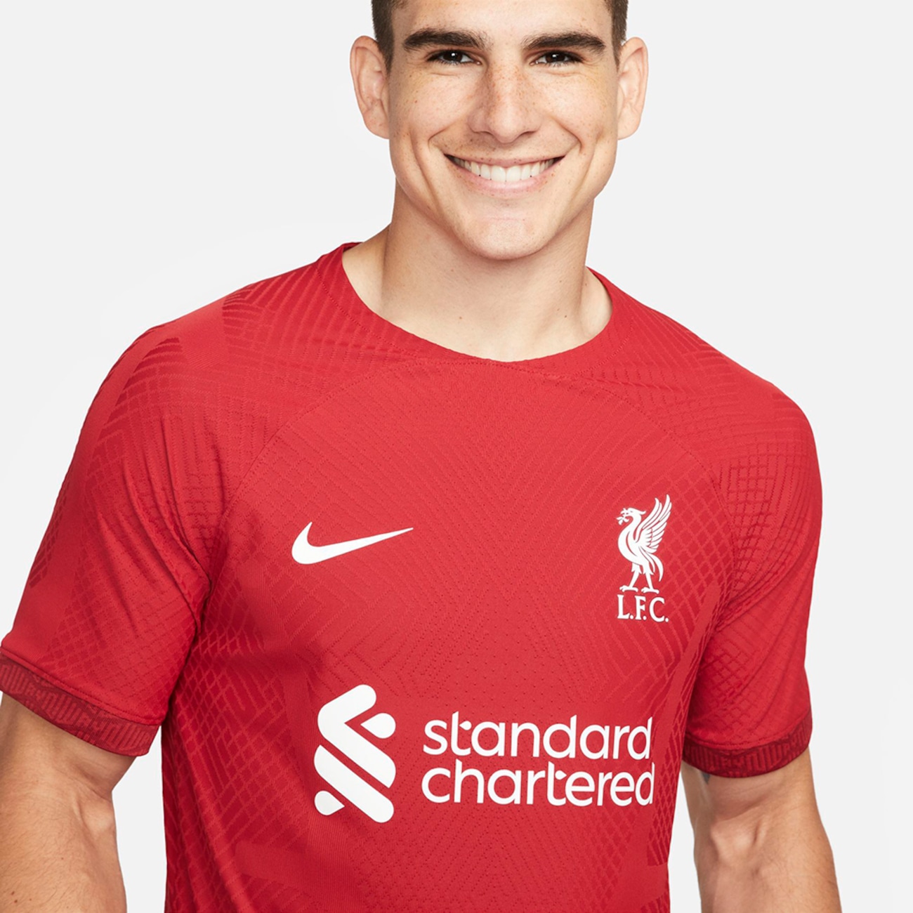 Camisa Nike Liverpool I 2022/23 Jogador Masculina - Foto 6