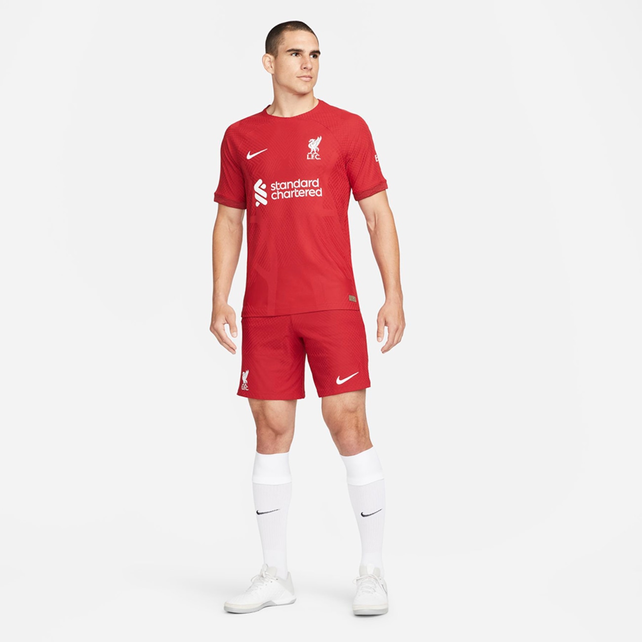 Camisa Nike Liverpool I 2022/23 Jogador Masculina - Foto 8