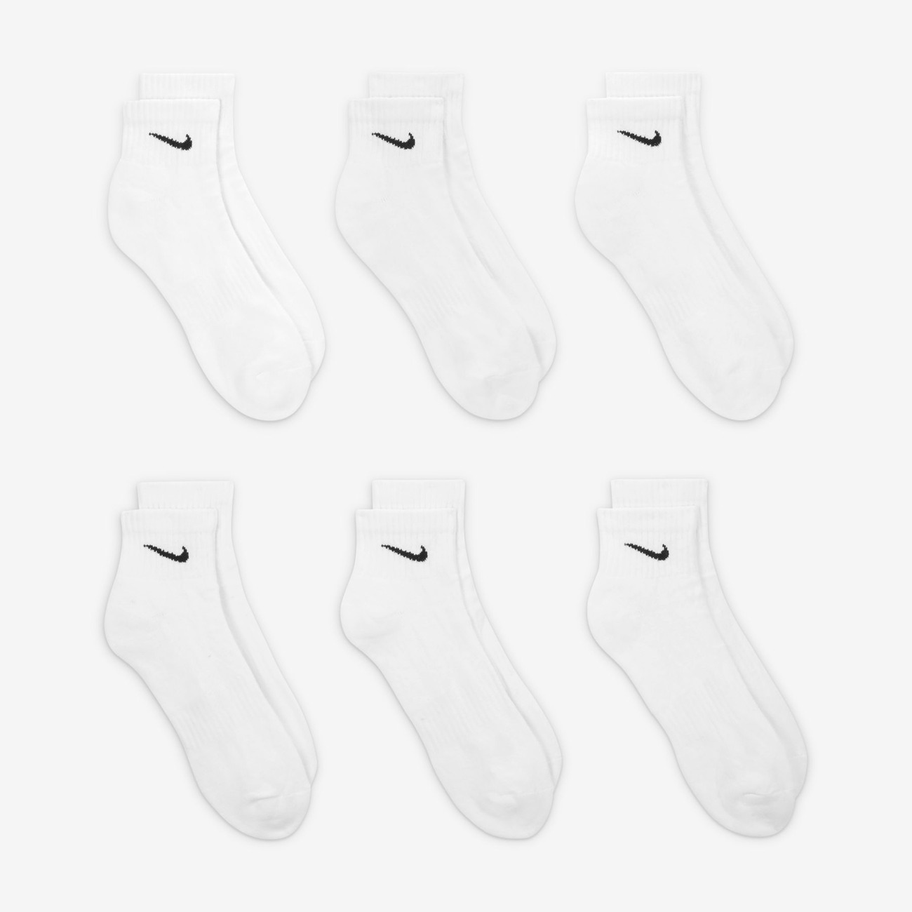 Meia Nike Everyday Cushioned Unissex (6 Pares) - Foto 3