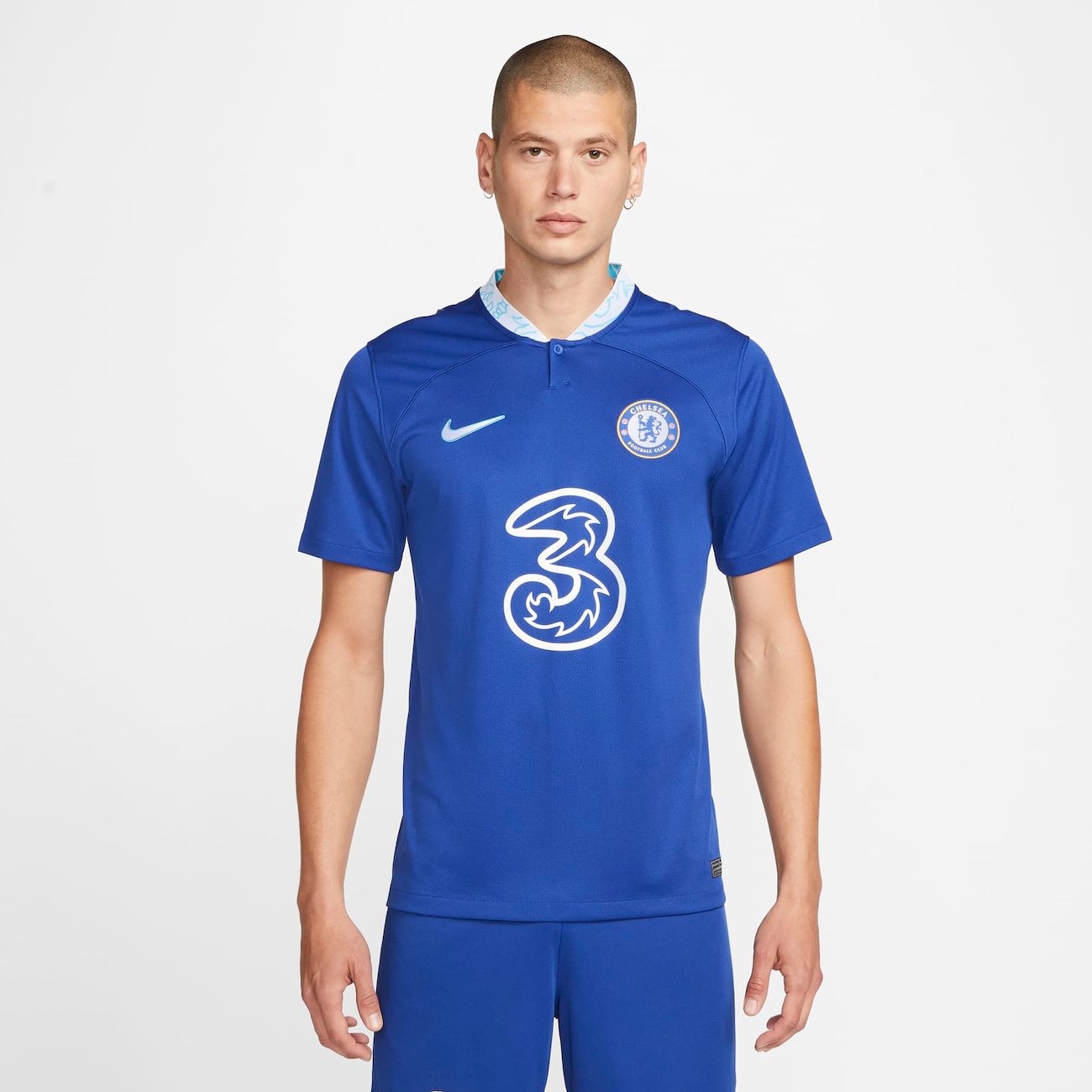 Chelsea FC 2022/23 Stadium Home Nike Dri-FIT-fodboldtrøje til mænd - blå