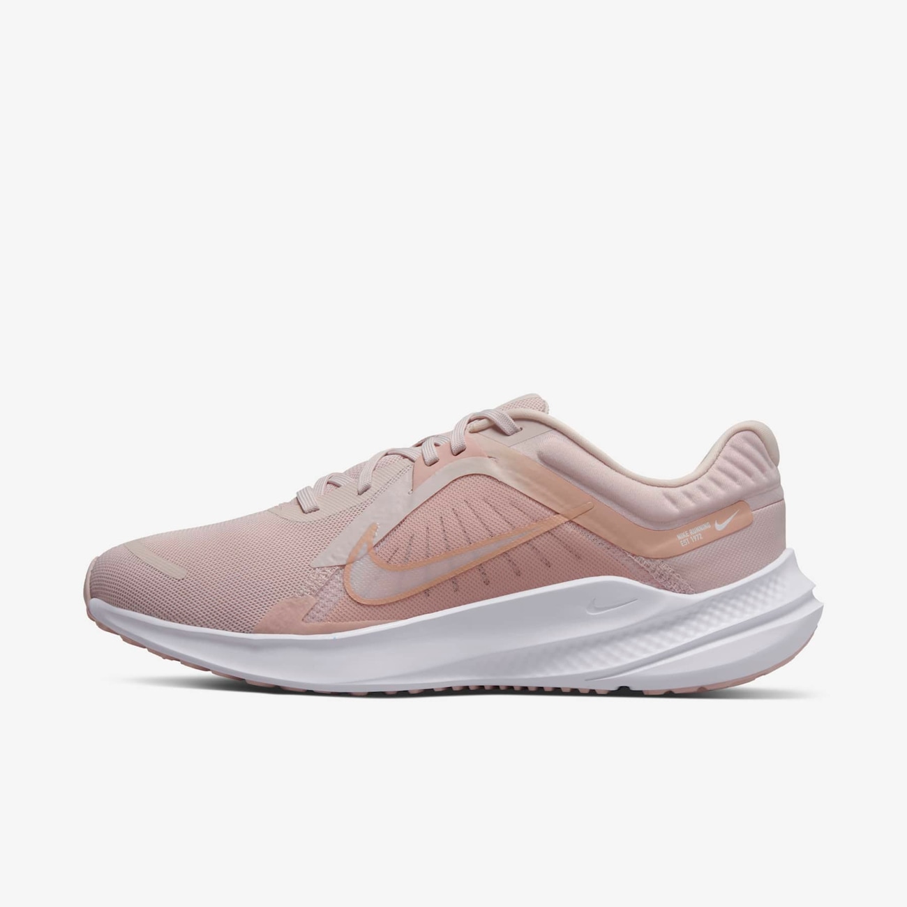 Nike Quest 5 Hardloopschoen voor dames (straat) - Roze