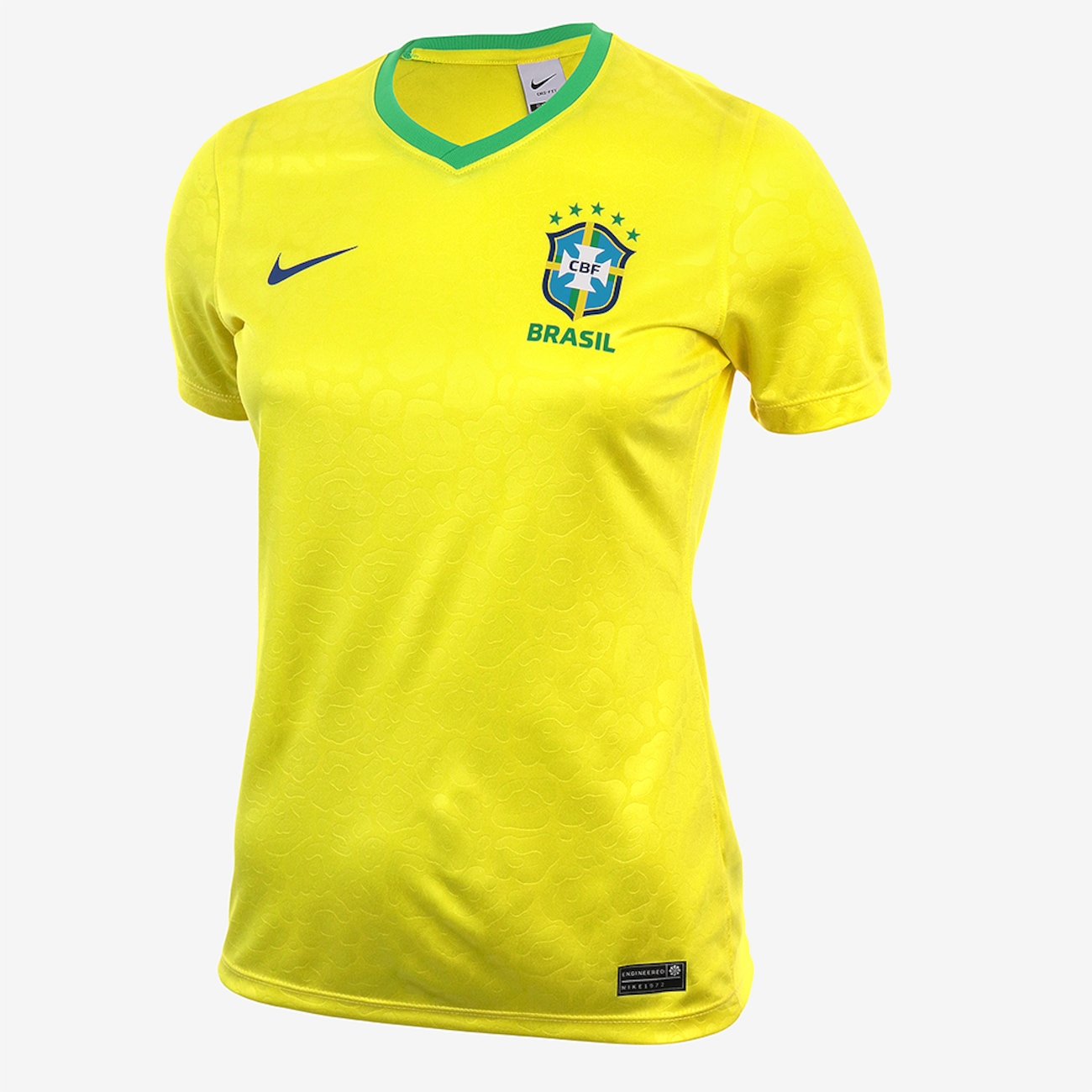 Camisa Seleção Brasileira Masculina Copa 2022 Amarela Slim (M