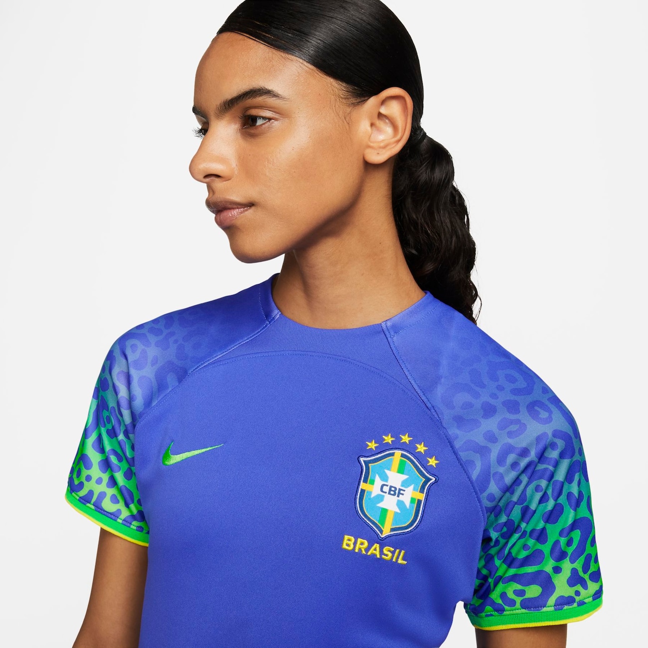 Camisa Brasil II 2022 Torcedor - Azul - Copa do mundo