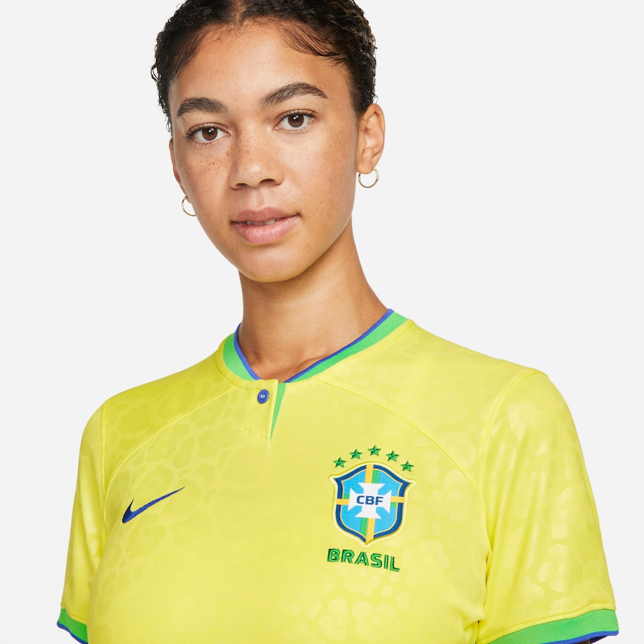 Queen Swiss Plantation Oferta de Camisa Nike Brasil I 2022/23 Torcedora Pro Feminina - Nike - Just  Do It