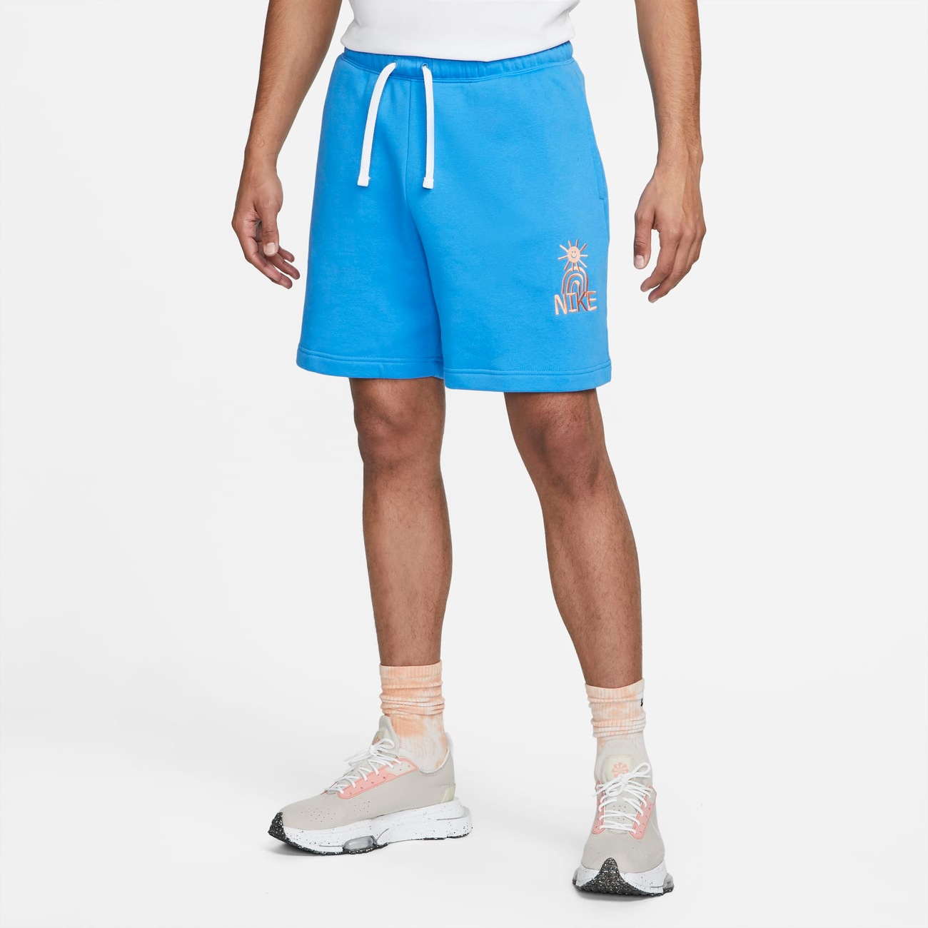 Nike red white and blue sale shorts