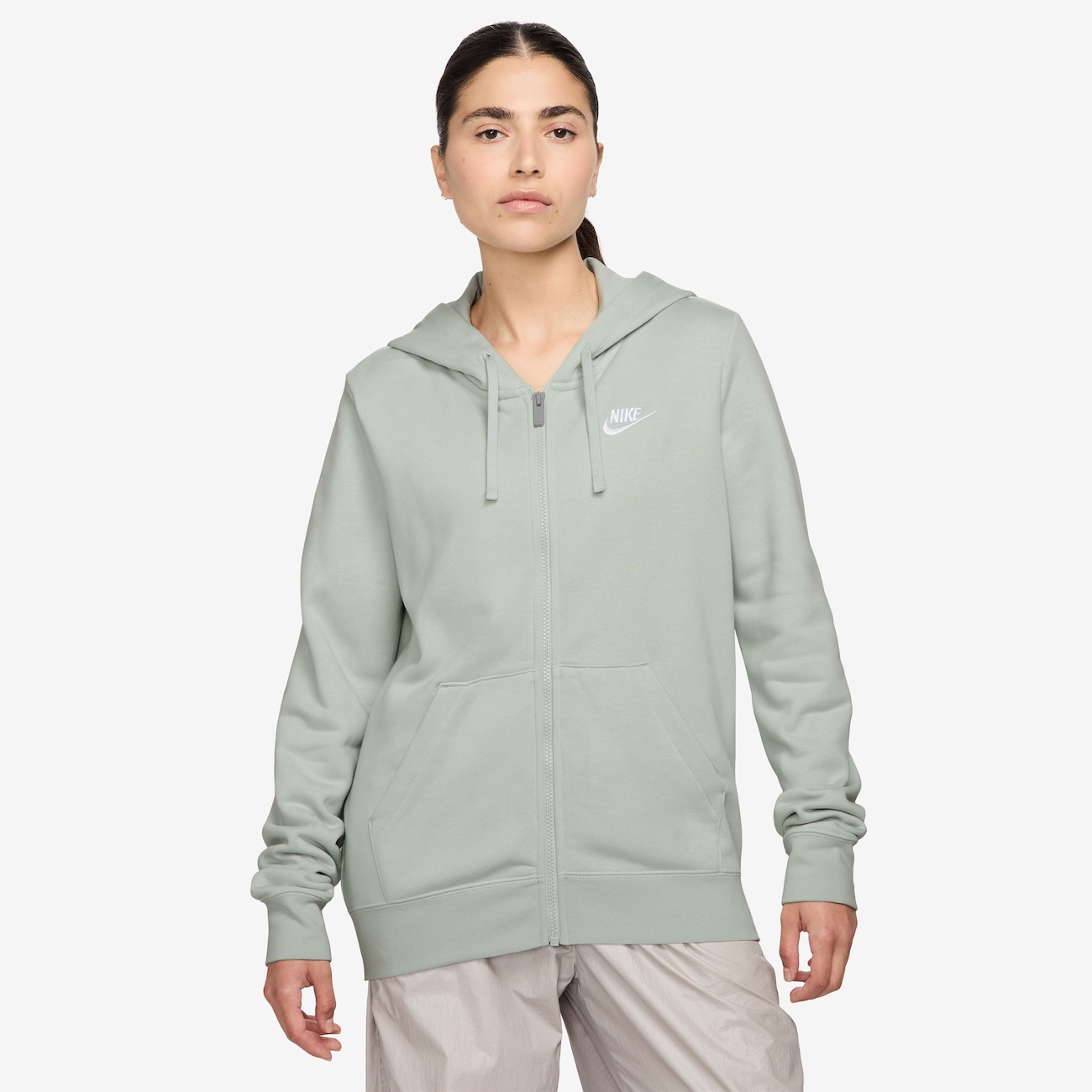 Jaqueta Nike Sportswear Club Fleece Feminina