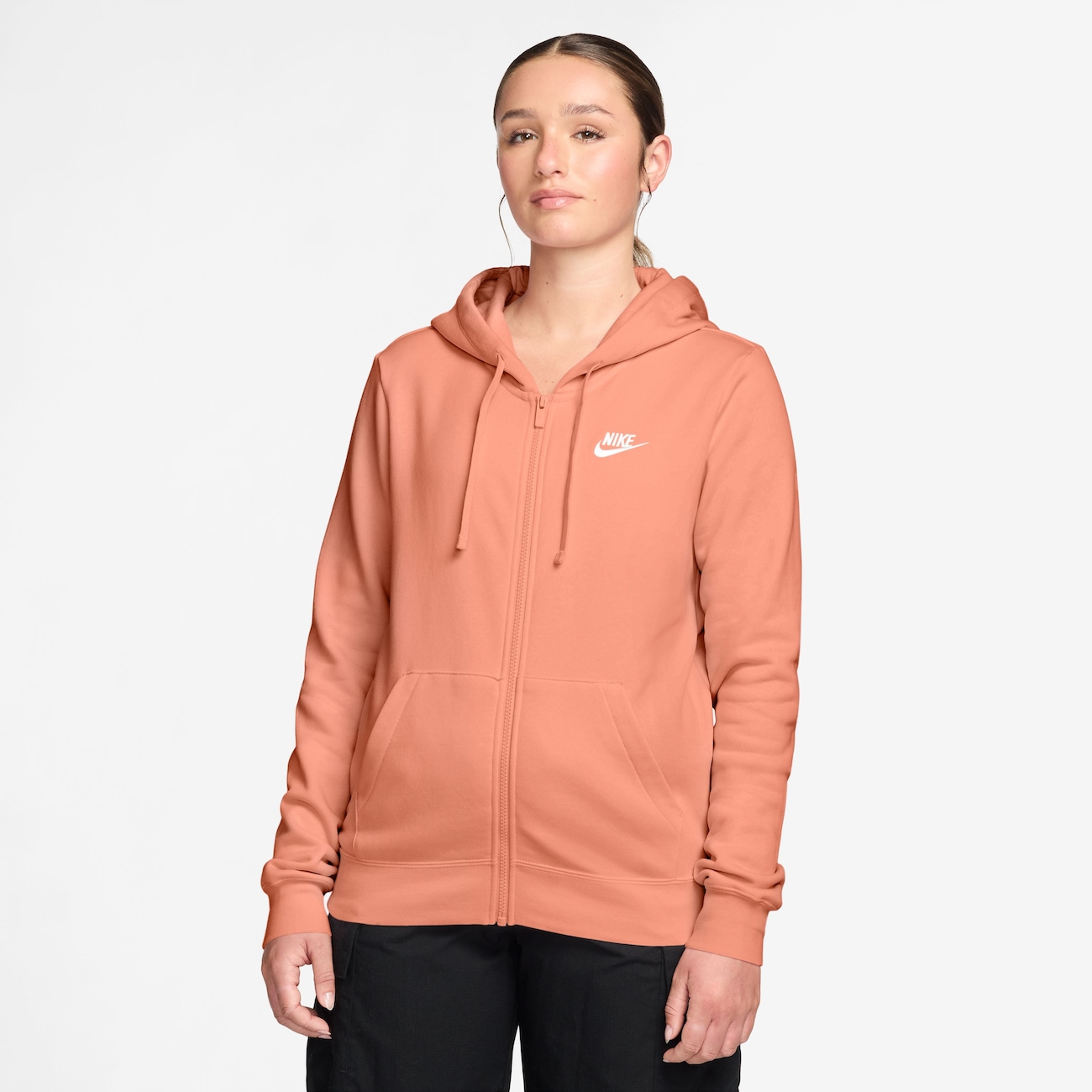 Jaqueta Nike Sportswear Club Fleece Feminina