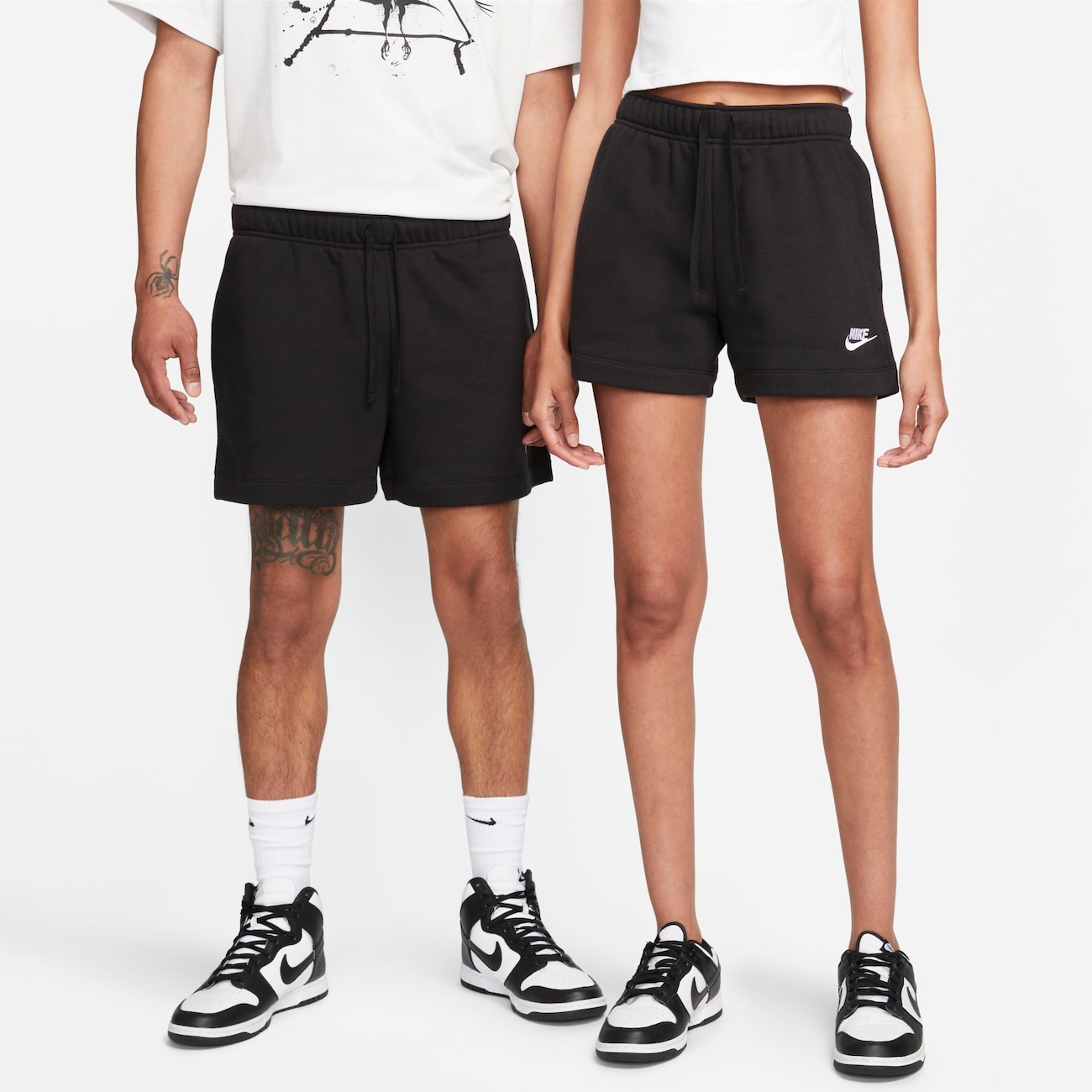 Shorts Nike Sportswear Club Fleece Feminino