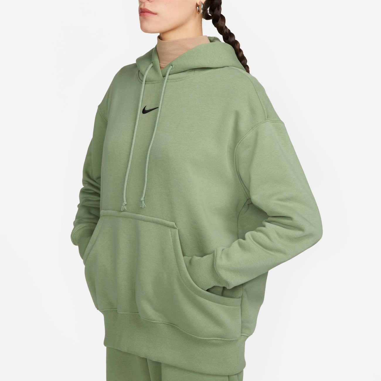 Blusão sem Capuz Nike Sportswear Phoenix Fleece - Feminino em Promoção