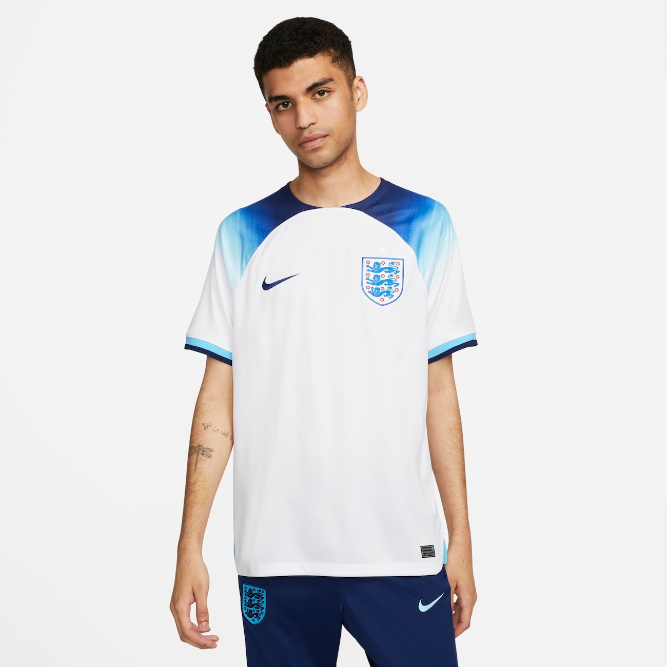 Camisa Nike Inglaterra I 2022/23 Torcedor Pro Masculina