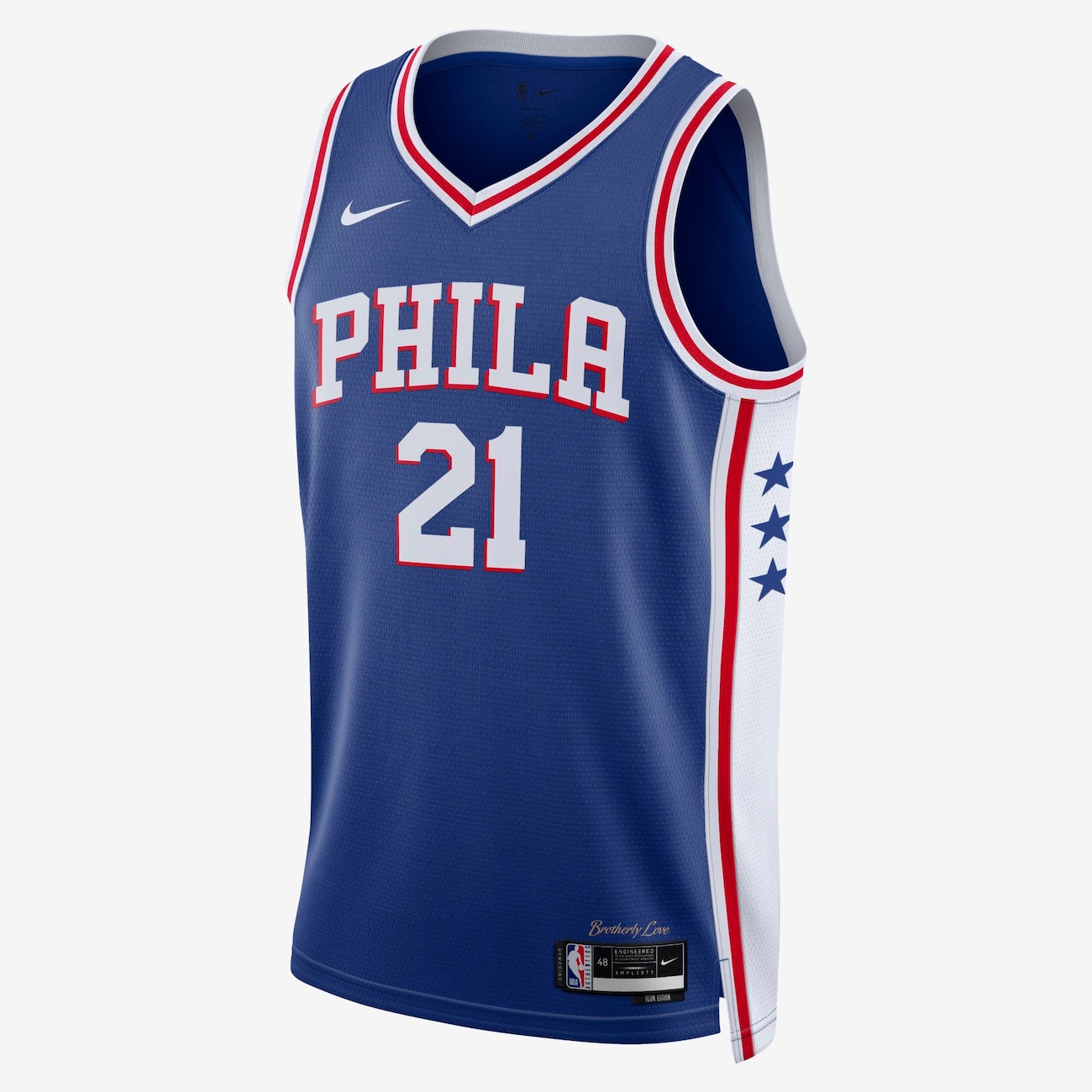 Regata Nike Philadelphia 76ers Icon Edition 2022/23 Masculina