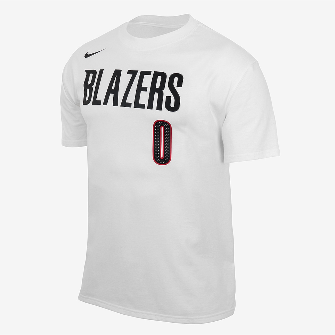 Portland Trail Blazers-Nike NBA-T-shirt til mænd - hvid