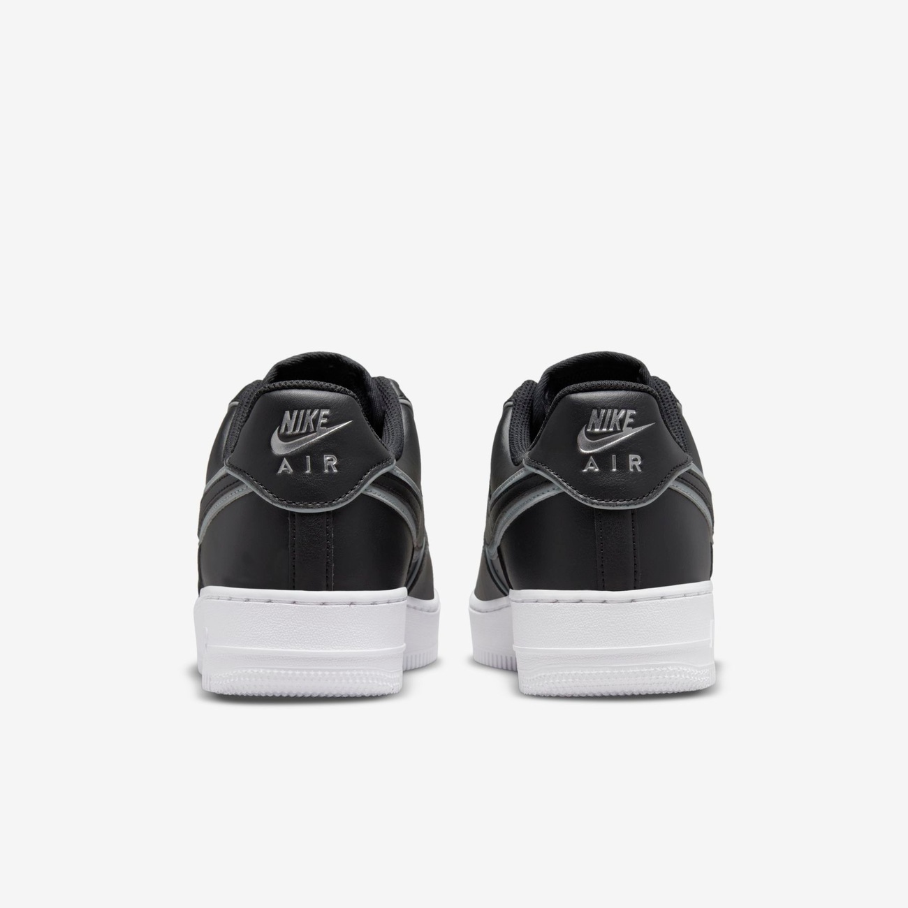 tenis masculino air force lv8 preto branco grande promoçao