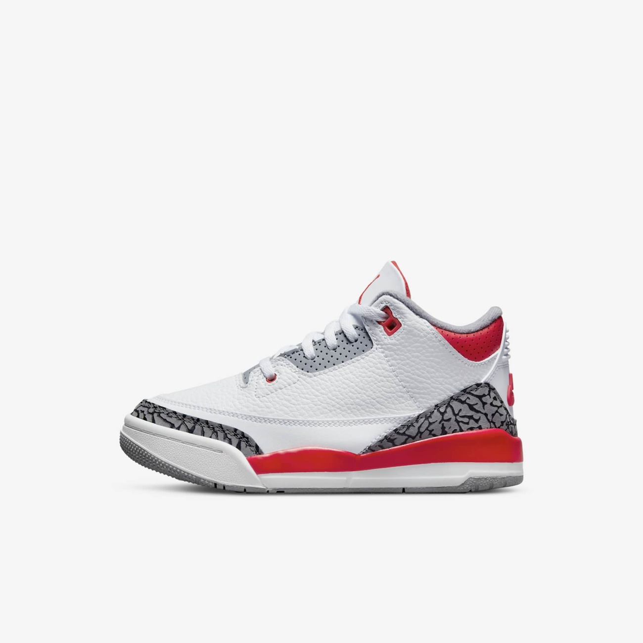 JORDAN 3 RETRO (PS) FIRE RED - Nike