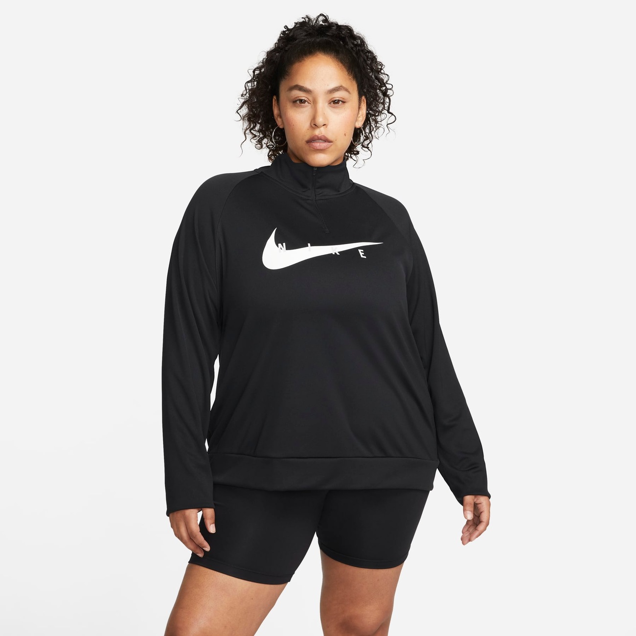 Plus Size - Camiseta Nike Swoosh Run Feminina