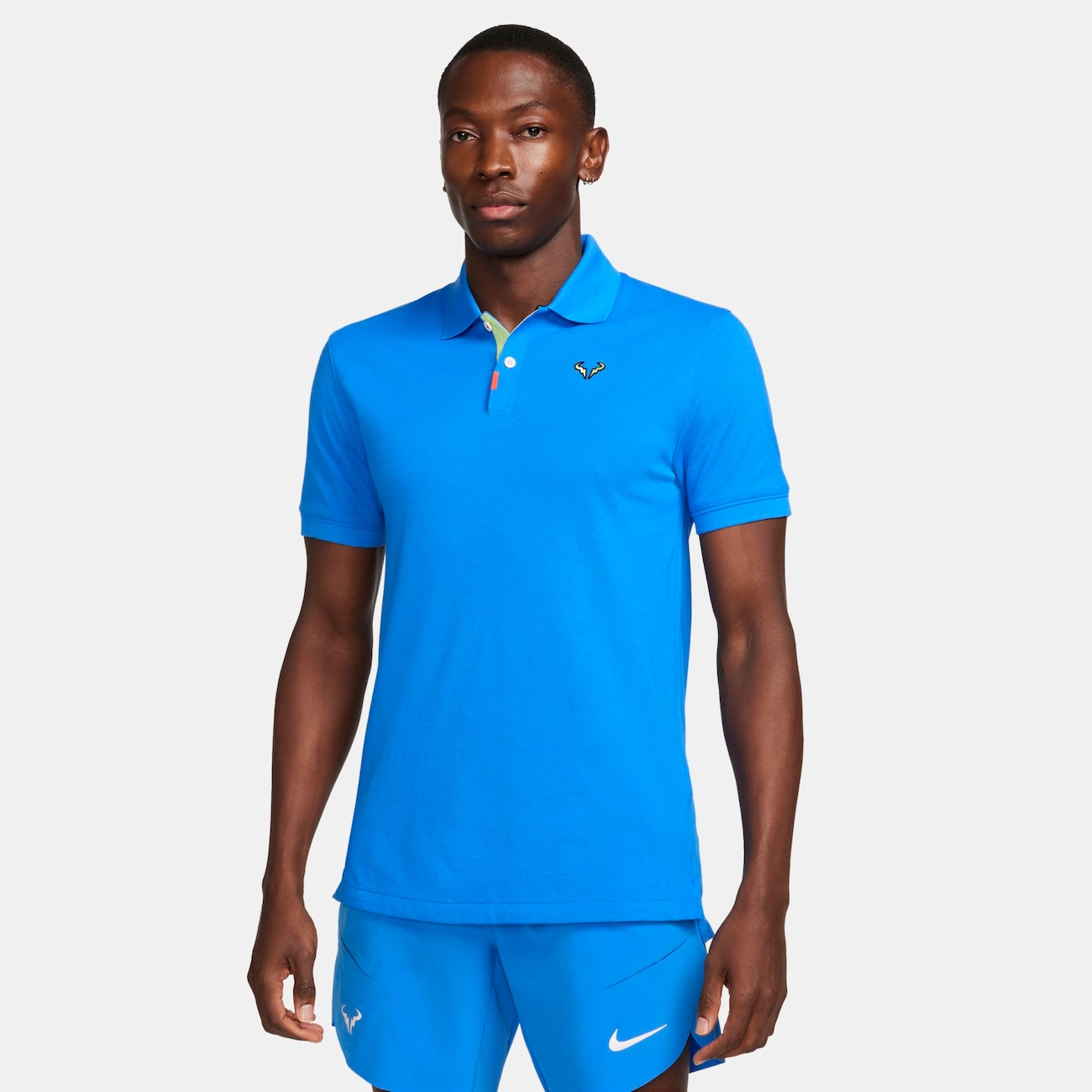 The Nike Polo Rafa Polo de ajuste entallado - Hombre - Azul