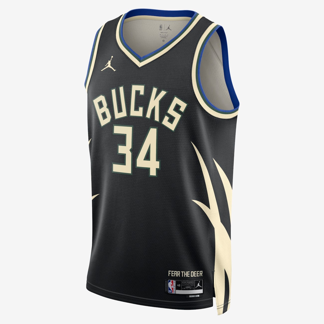 Regata Nike Milwaukee Bucks Statement Edition 2022/23 Masculina