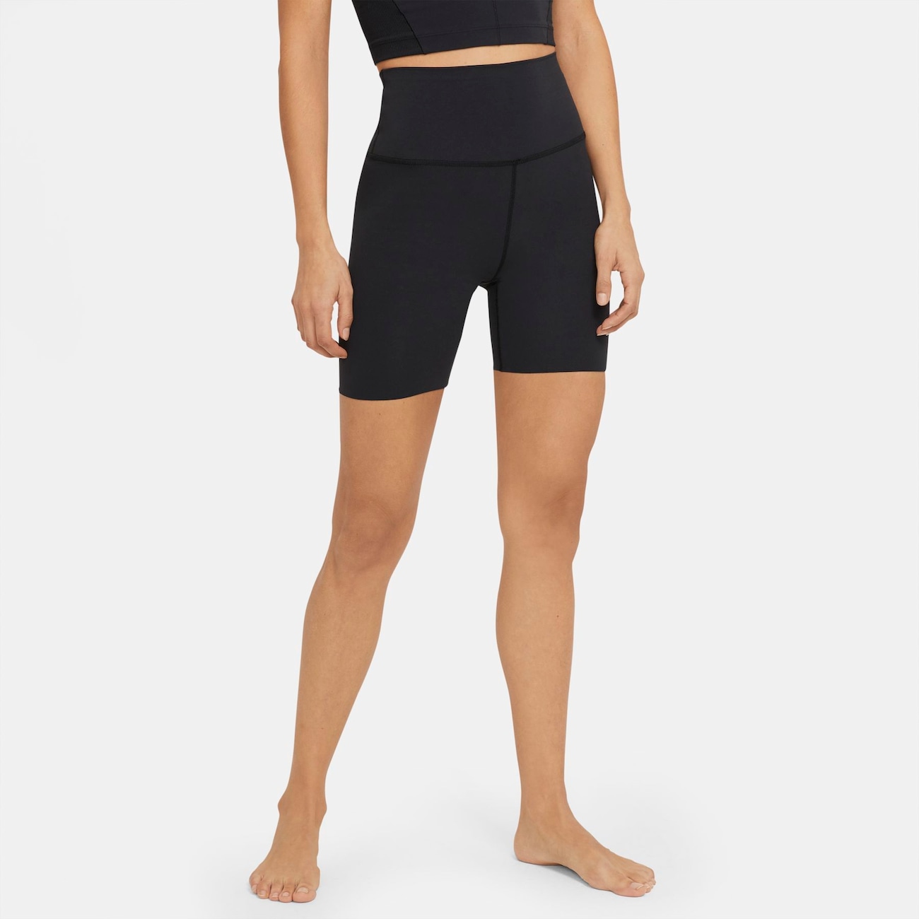 Nike yoga cheap shorts womens