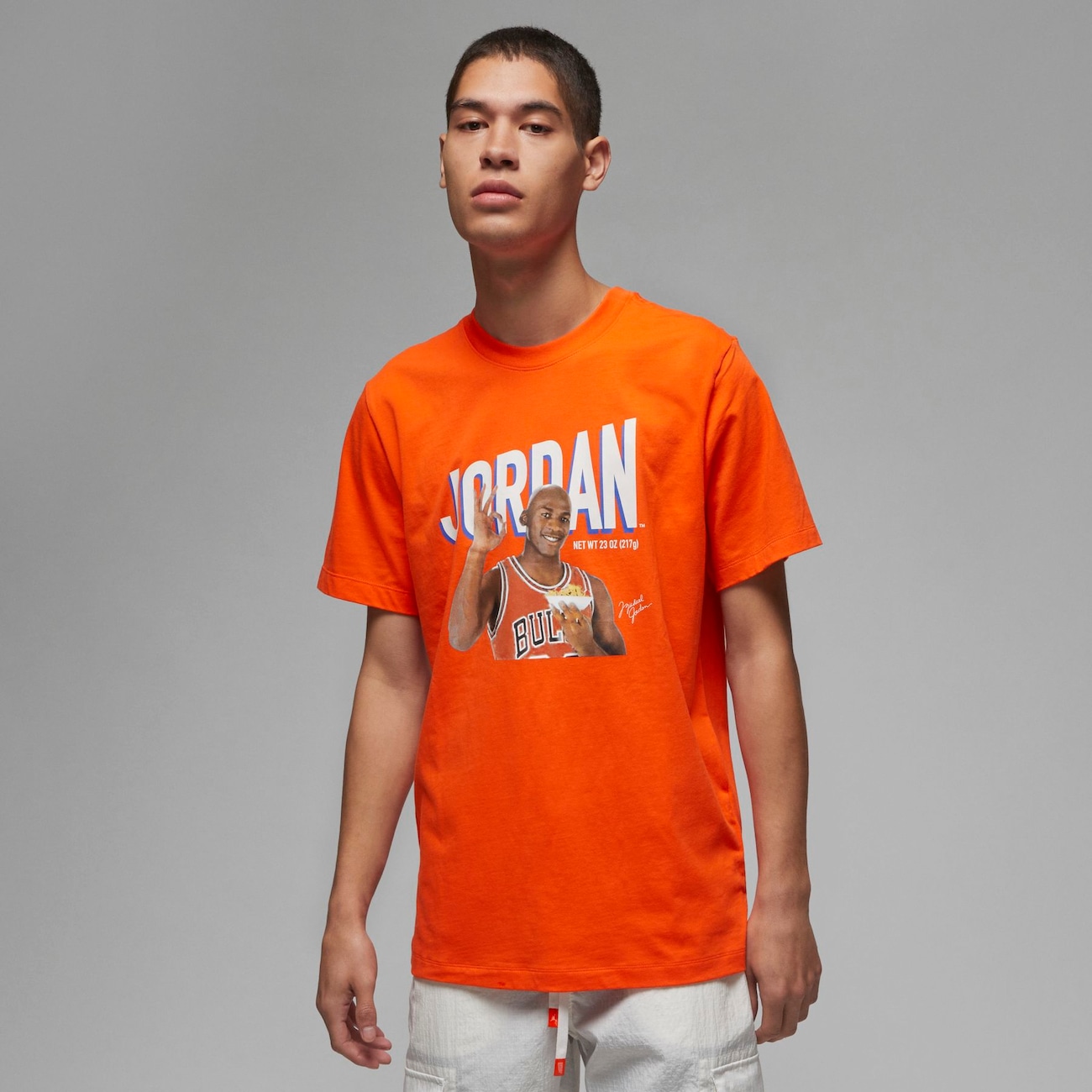 Camiseta Jordan Fleece MVP Crew Masculina