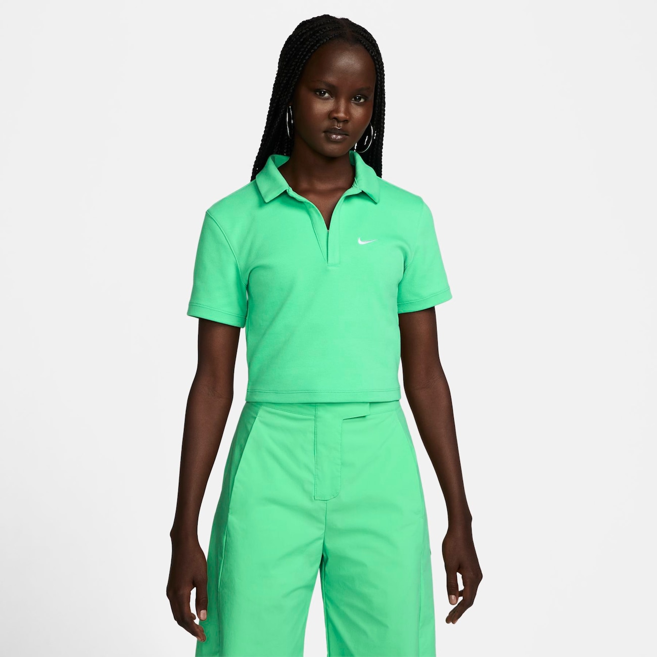 Camiseta Nike Polo Essential Feminina