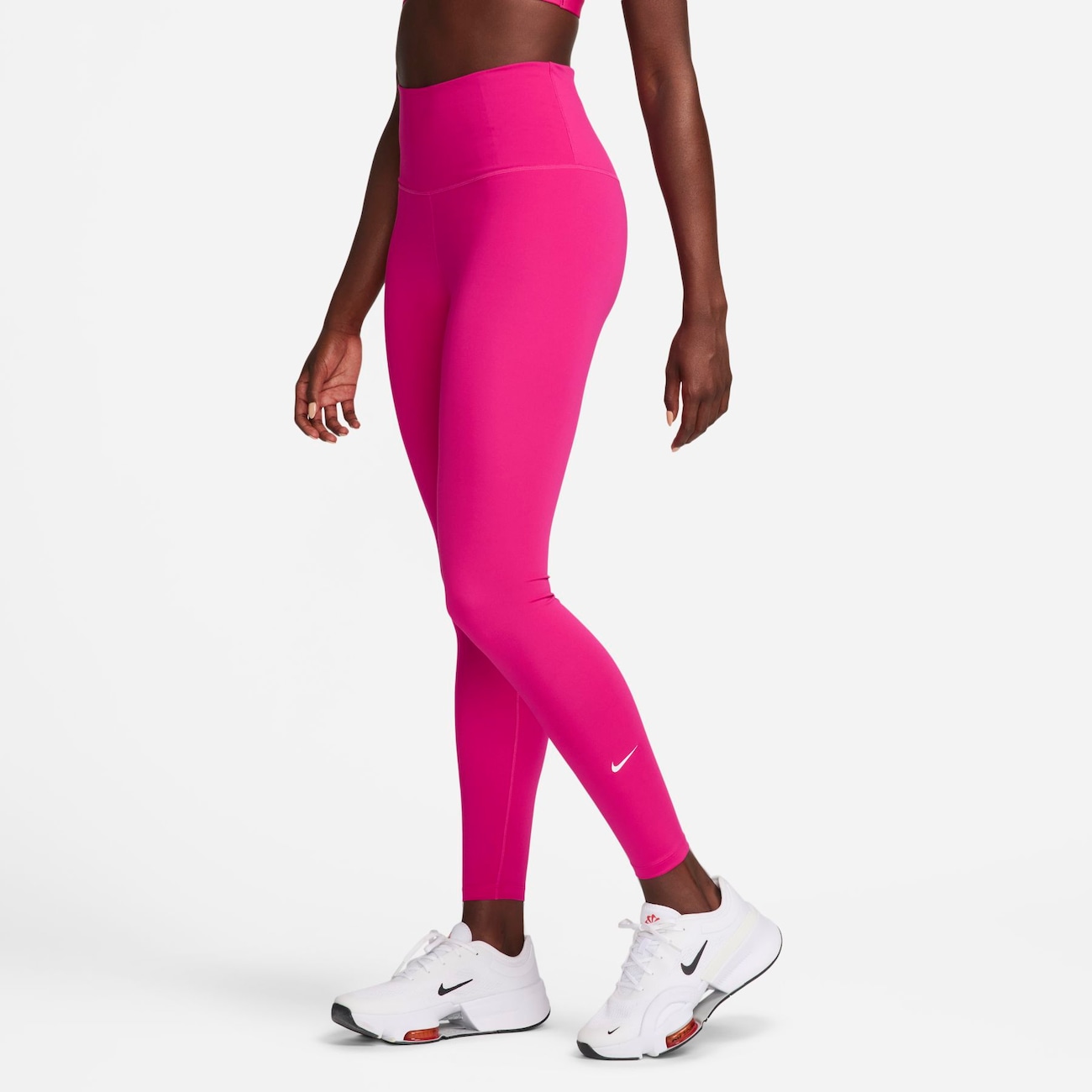 Calça Legging Nike One Dri-Fit MR GRX 7/8 TGHT Feminina - Preto+