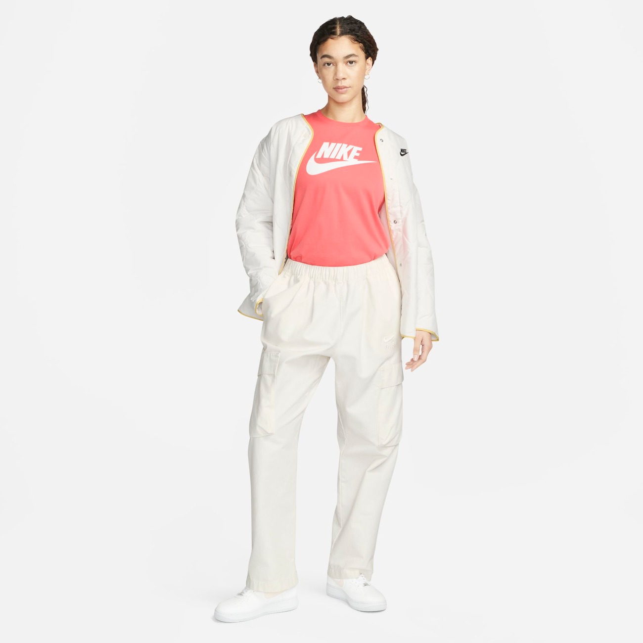 Blusão Nike Sportswear Essential Fleece Crew Feminino Ref BV4112-500 -  Sportland