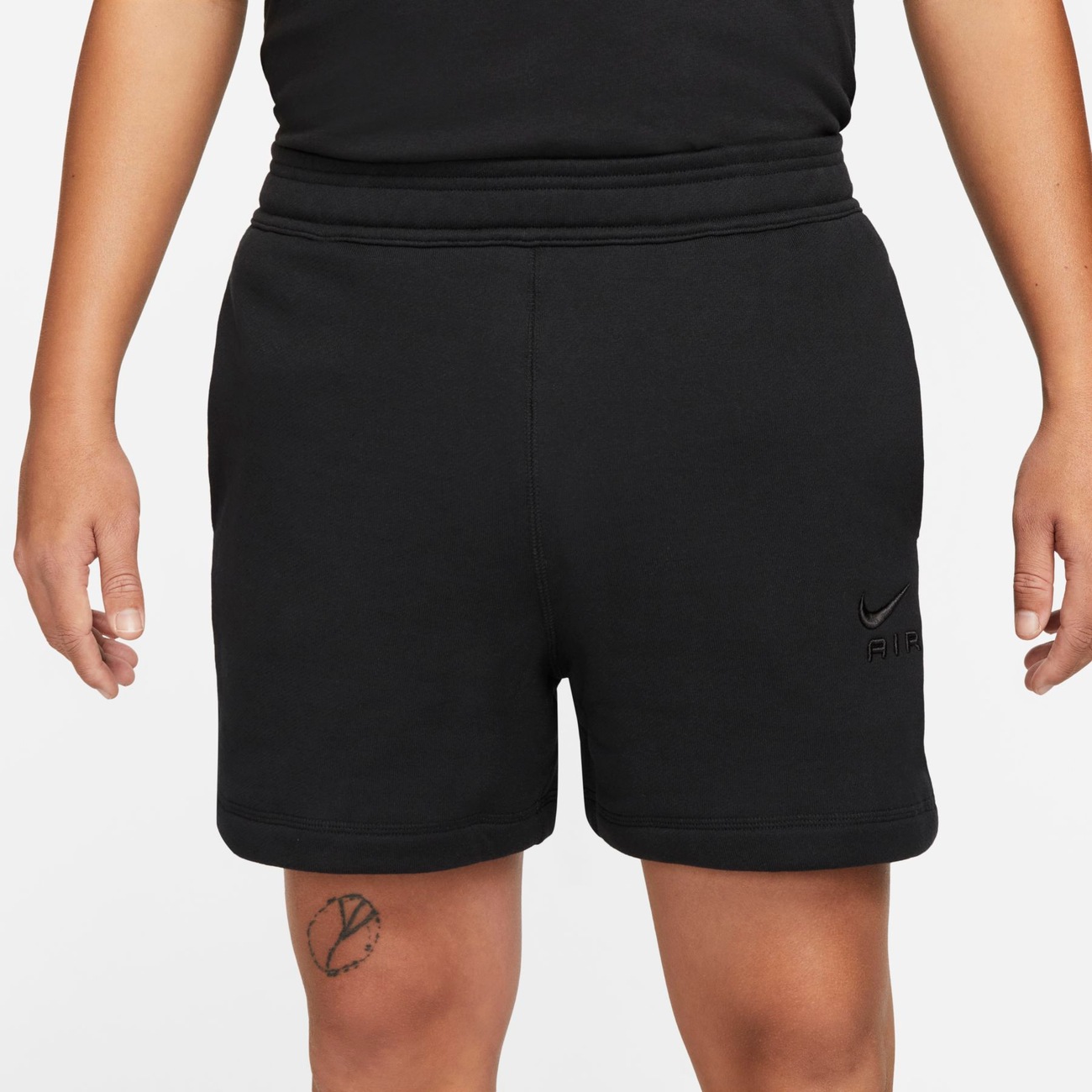 Black nike hot sale sweat shorts