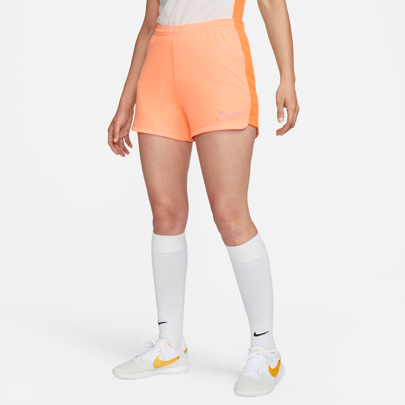 Nike Dri-FIT Academy 23-fodboldshorts til kvinder - Orange